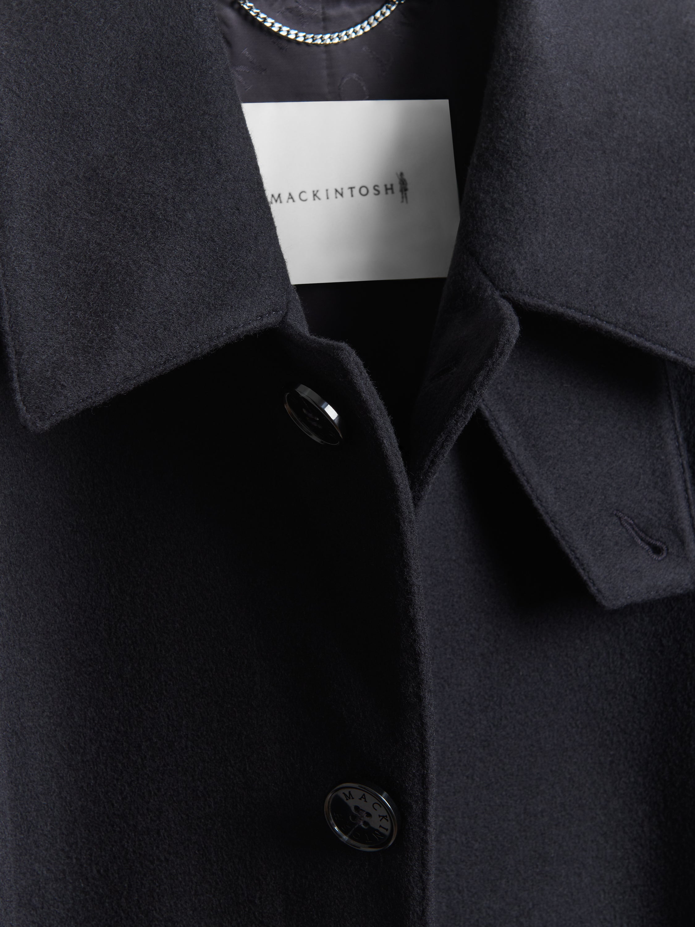 Mens Humbie Wool Blend Coat – Mackintosh