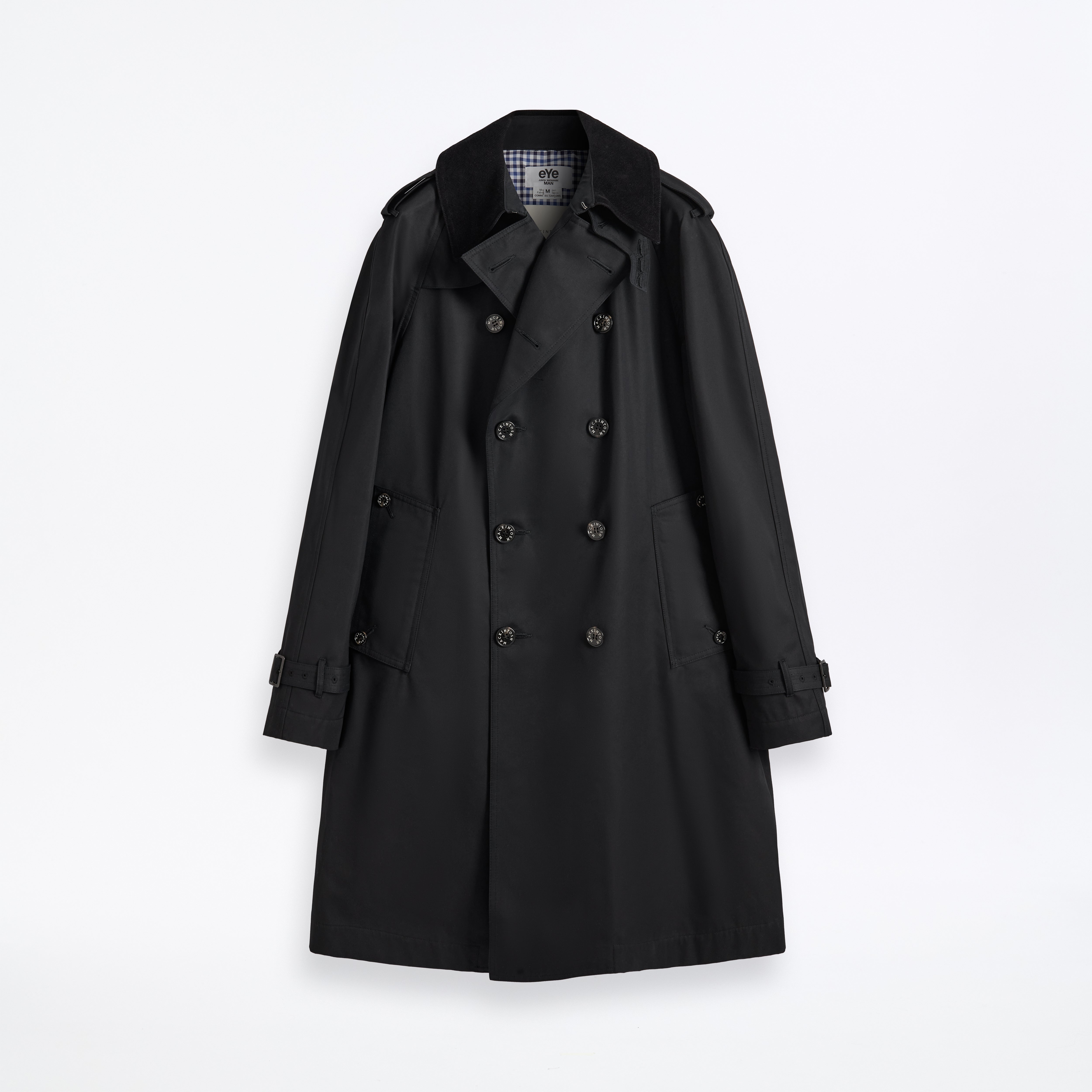 名作 07FW Junya Watanabeレイヤード ねじれ トレンチコート メンズ JUNYA WATANABE MAN x MACKINTOSH - トレンチコート – Mackintosh