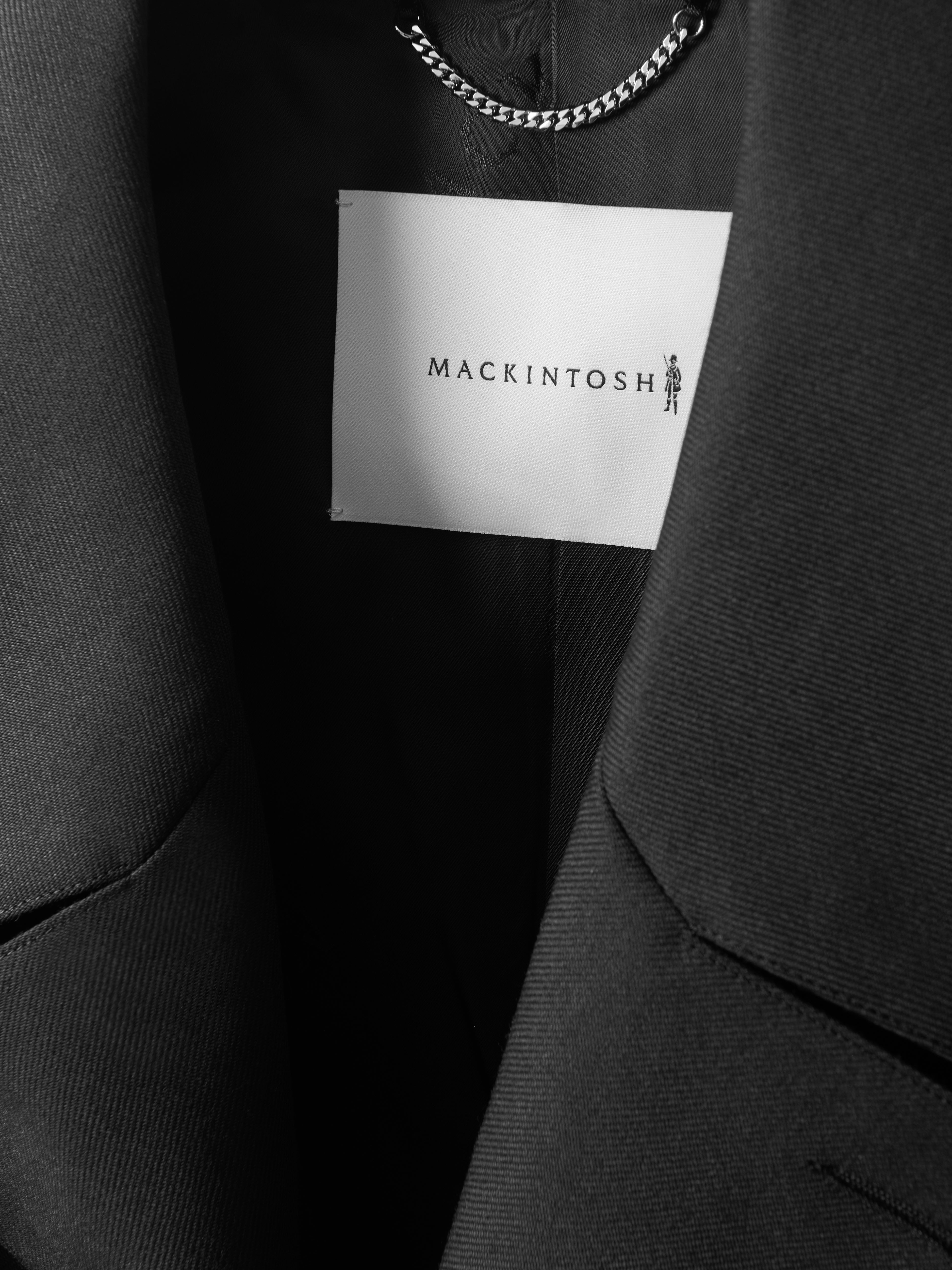 Mens Laggan Belted Wool Gabardine Trench Coat – Mackintosh