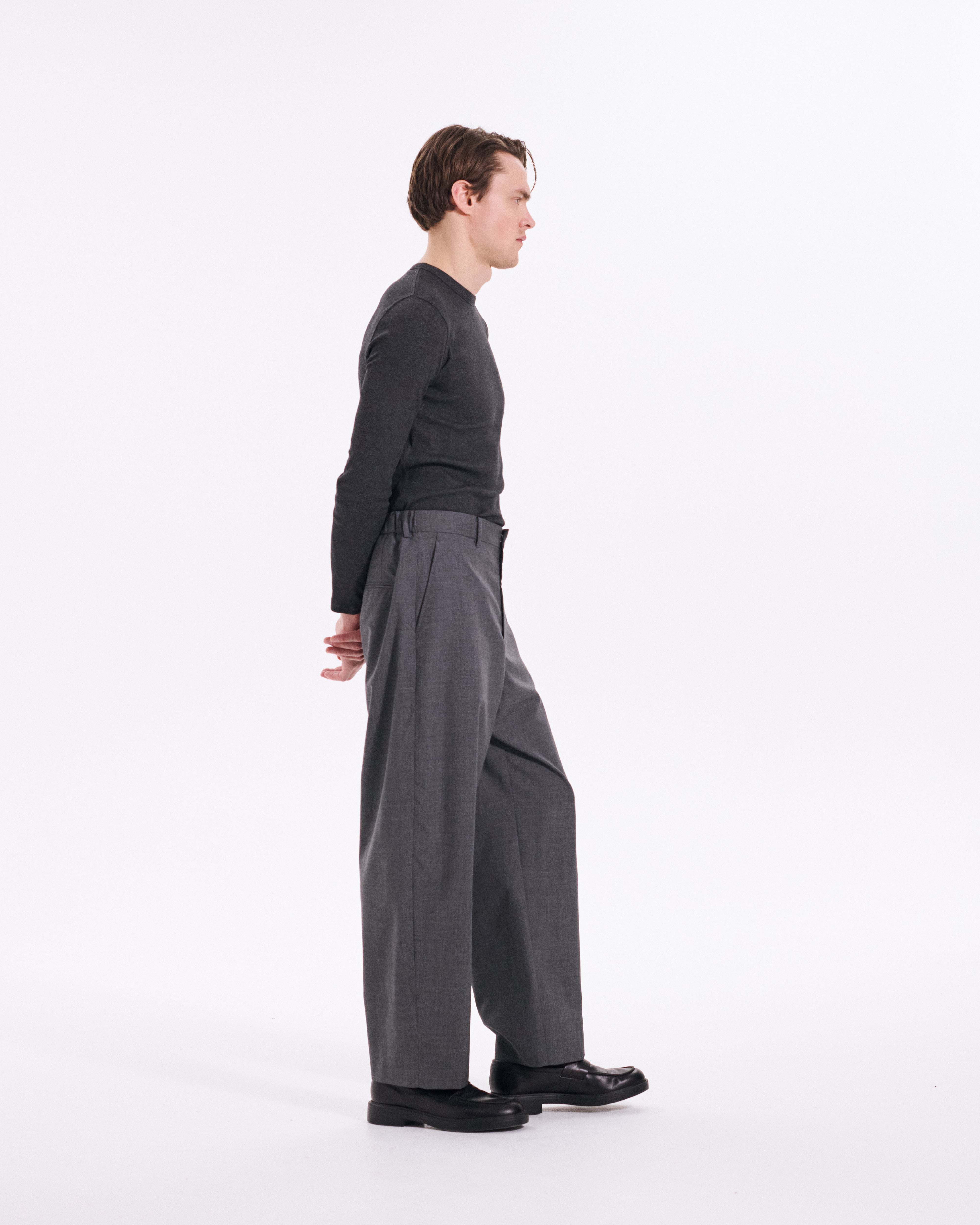 Men's Midlem Superfine 100s Tropical Merino Wool Trousers – Mackintosh