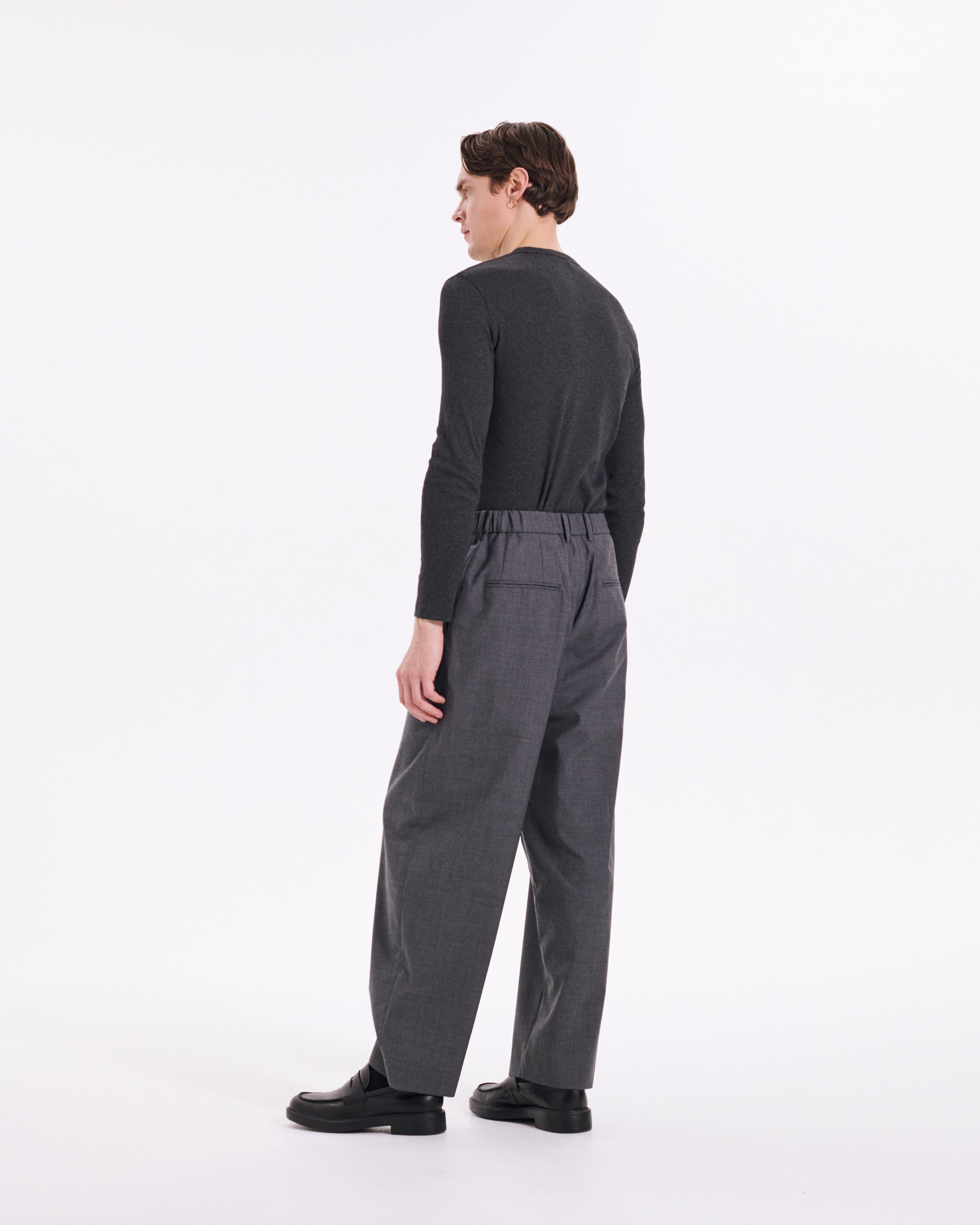 Men's Midlem Superfine 100s Tropical Merino Wool Trousers – Mackintosh