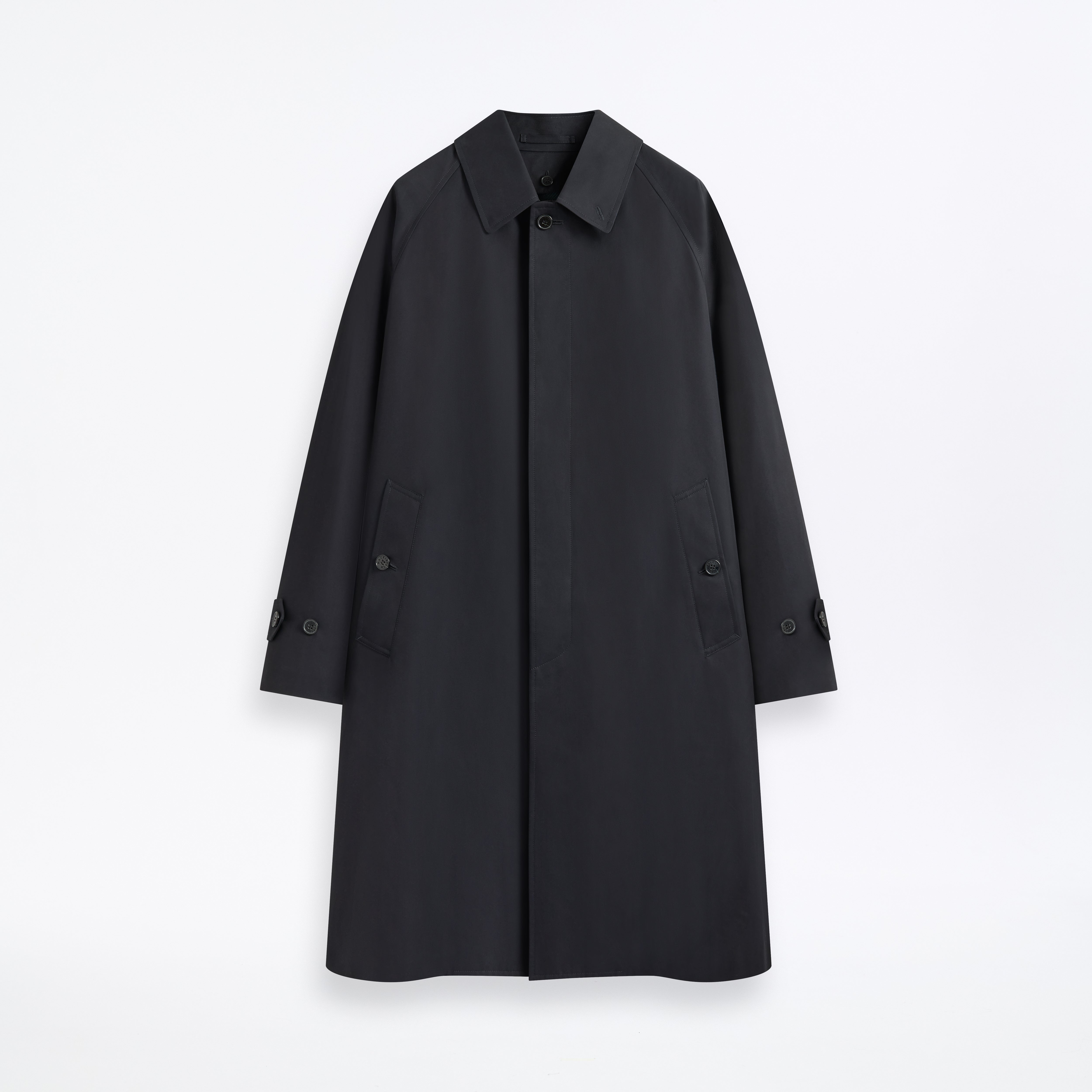 New Balfield Gabardine Car Coat Midnight