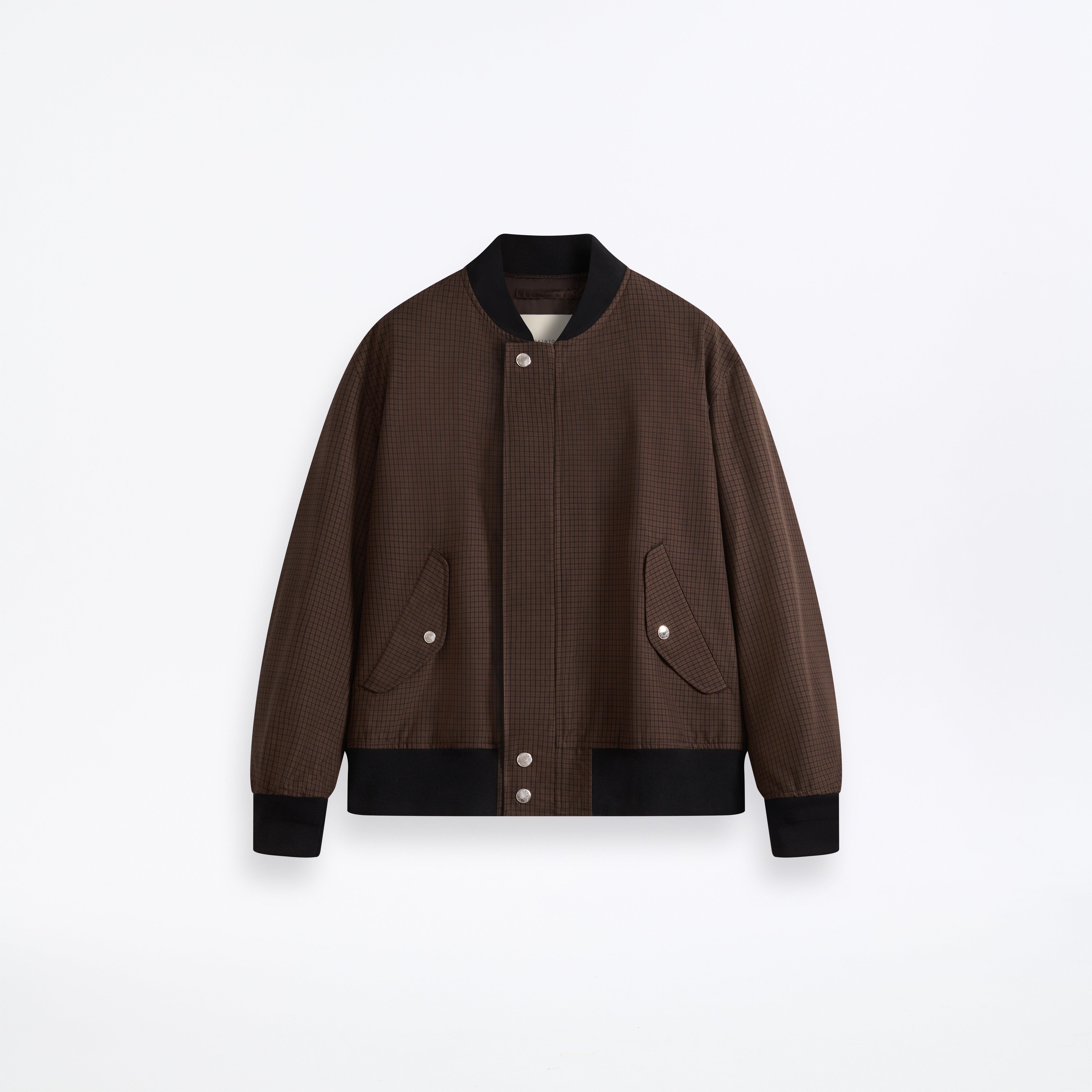 Saughtree Wool Poplin Bomber Jacket