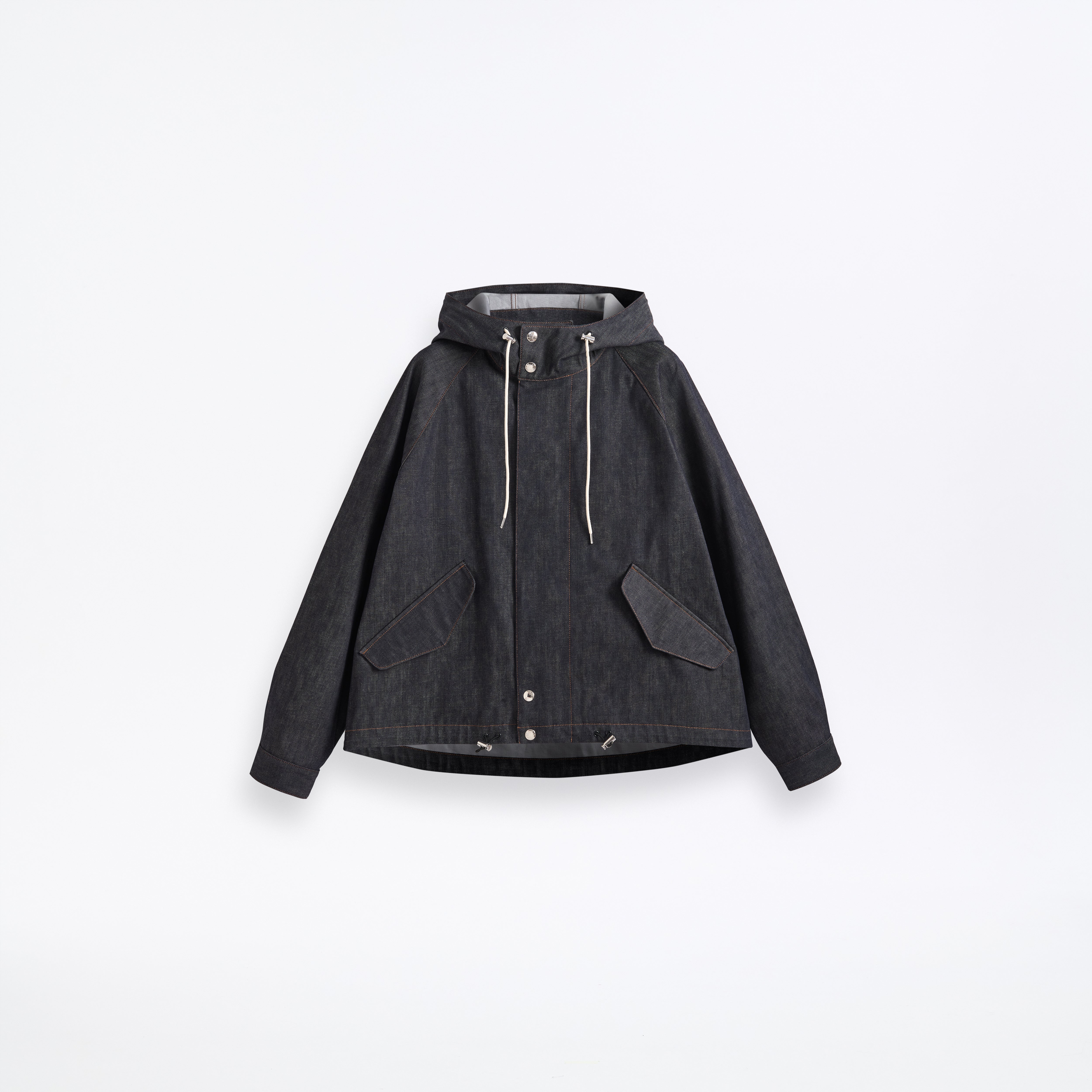 メンズ ウェザーテック スカイデニム パーカー ショート – Mackintosh