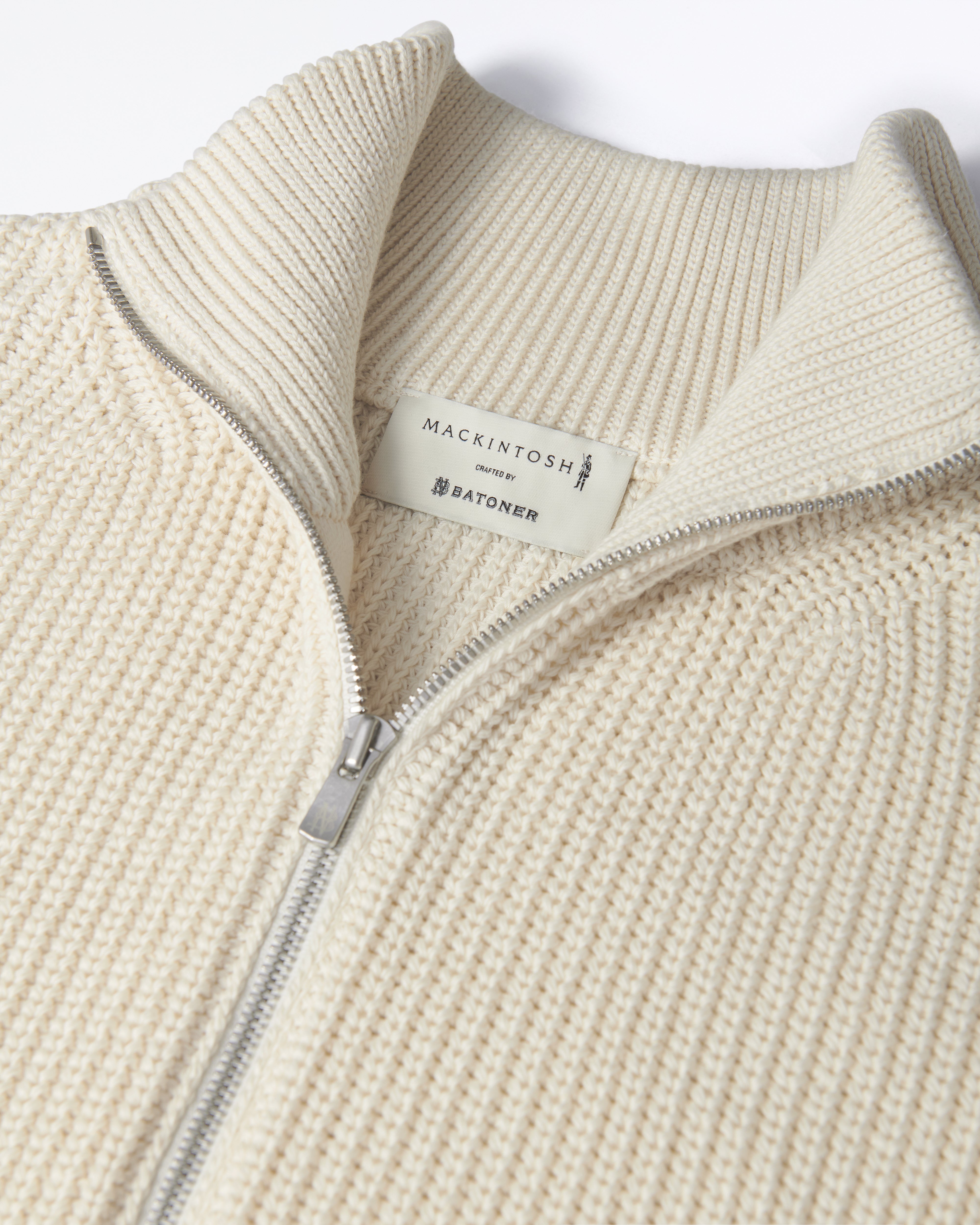 Men's Zip-Through Cotton Vest – Mackintosh