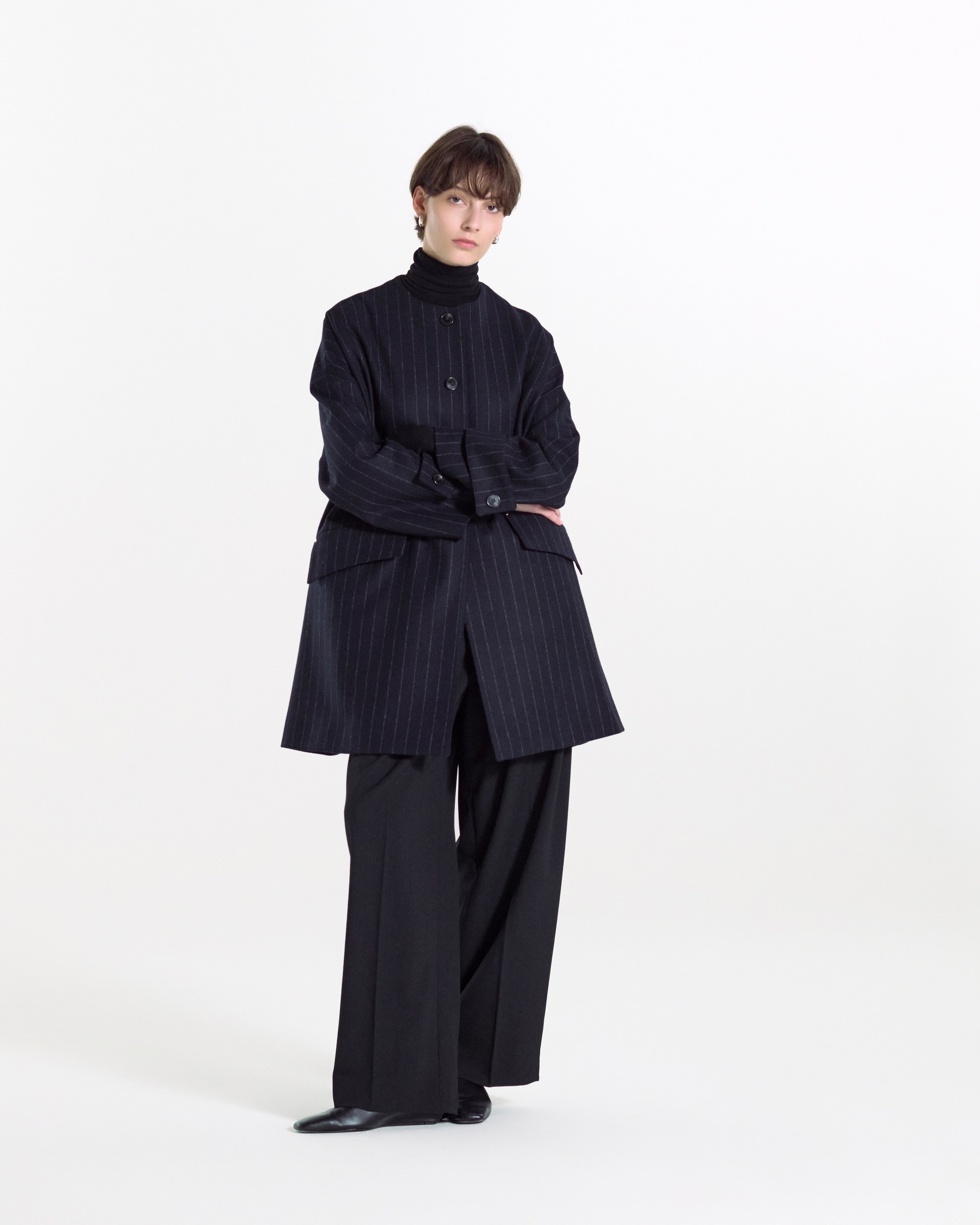 レディース HUMBIE - ノーカラーコート – Mackintosh
