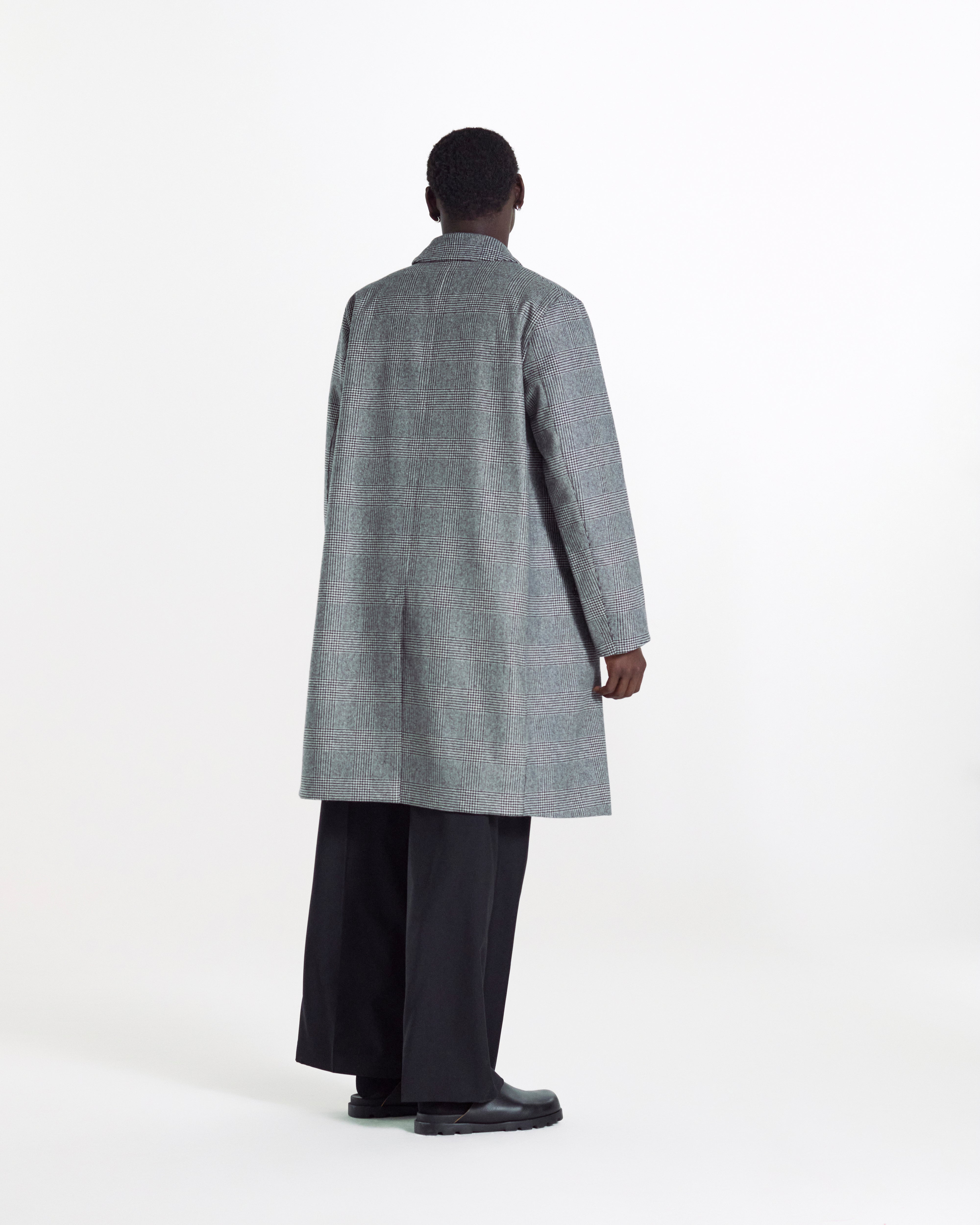 メンズ DUNKELD - グレンチェック ウールコート – Mackintosh