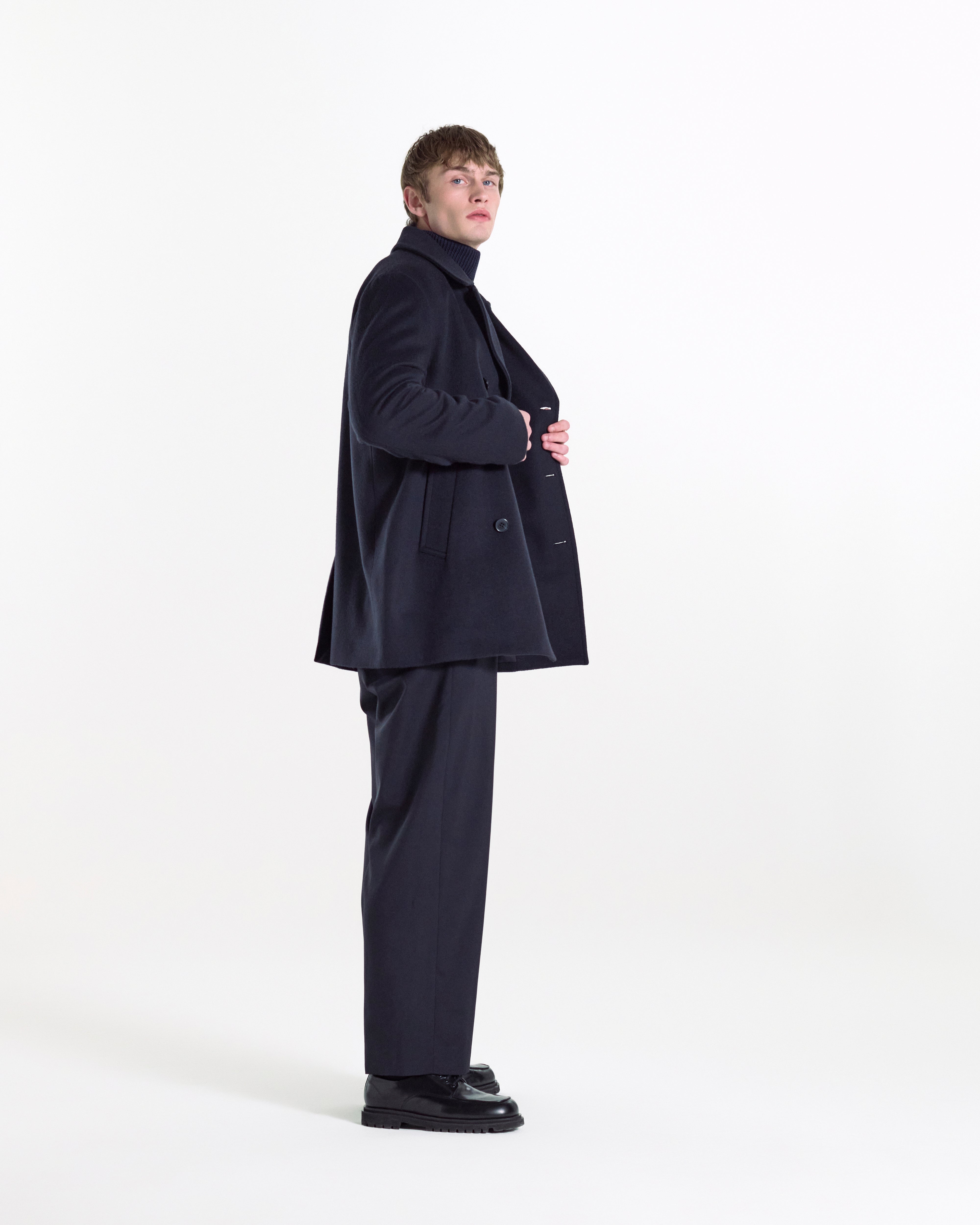 Dalton Wool Peacoat