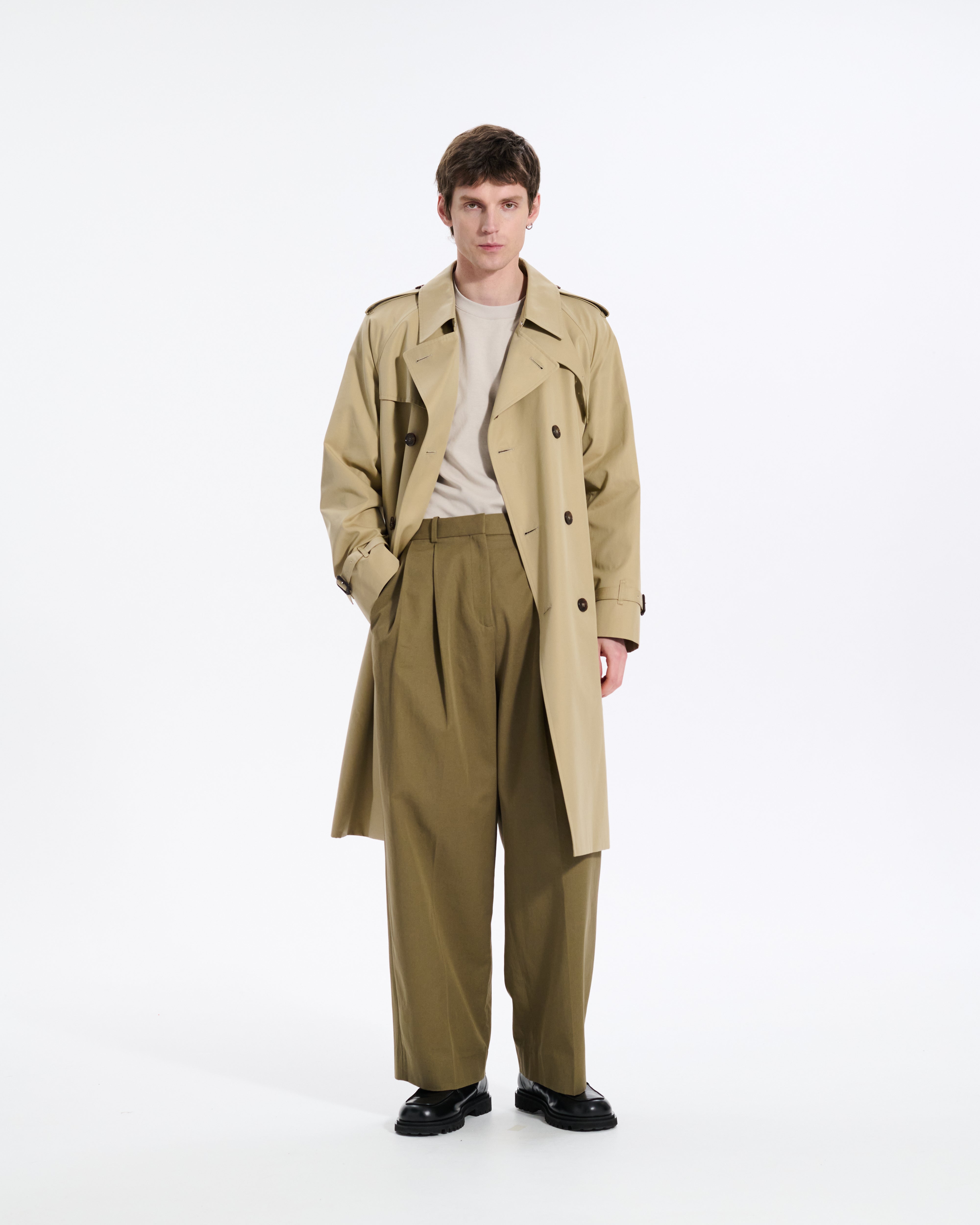 Blanefield Gabardine Double Breasted Trench Coat