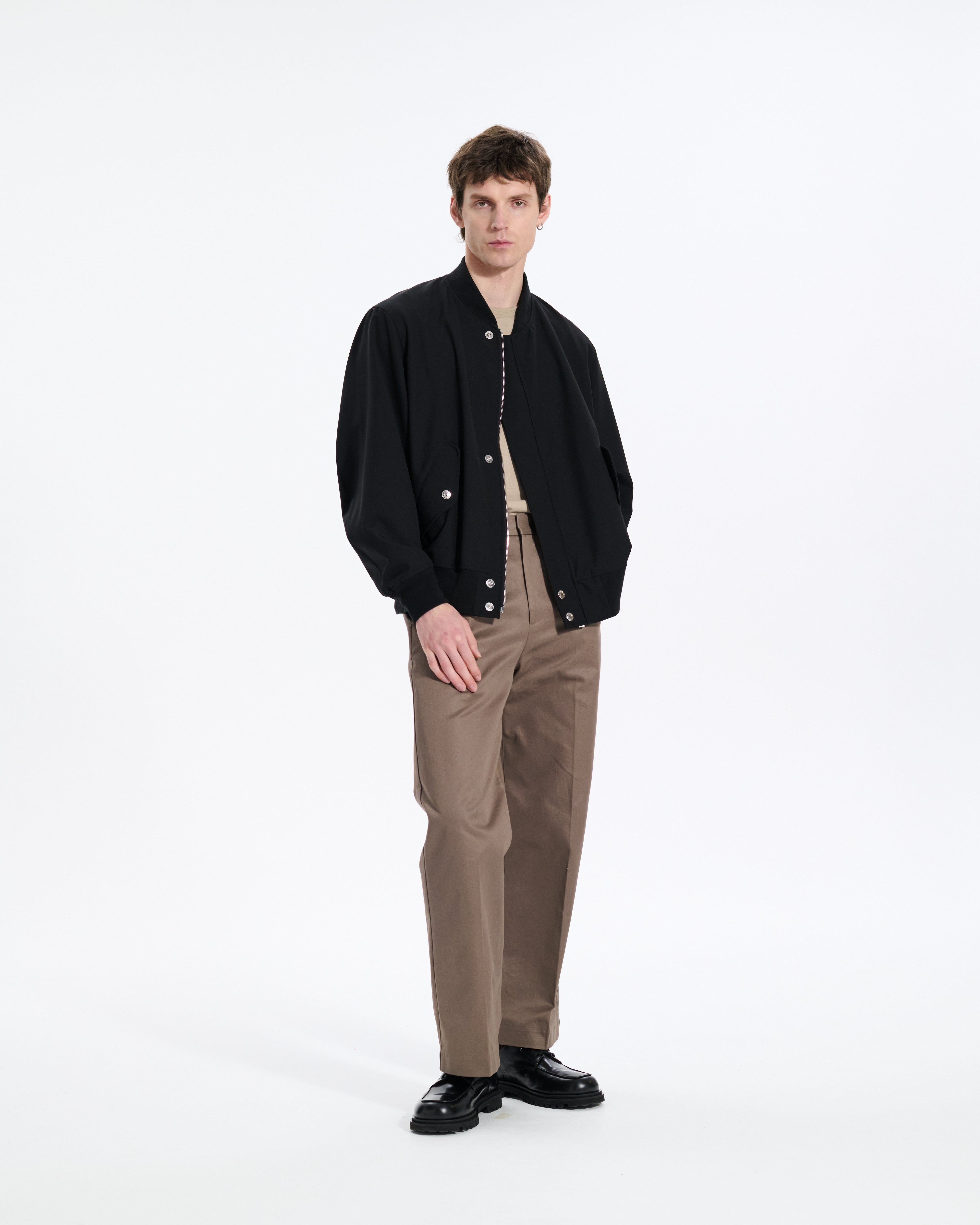 Saughtree Fox Brothers Wool Bomber Jacket