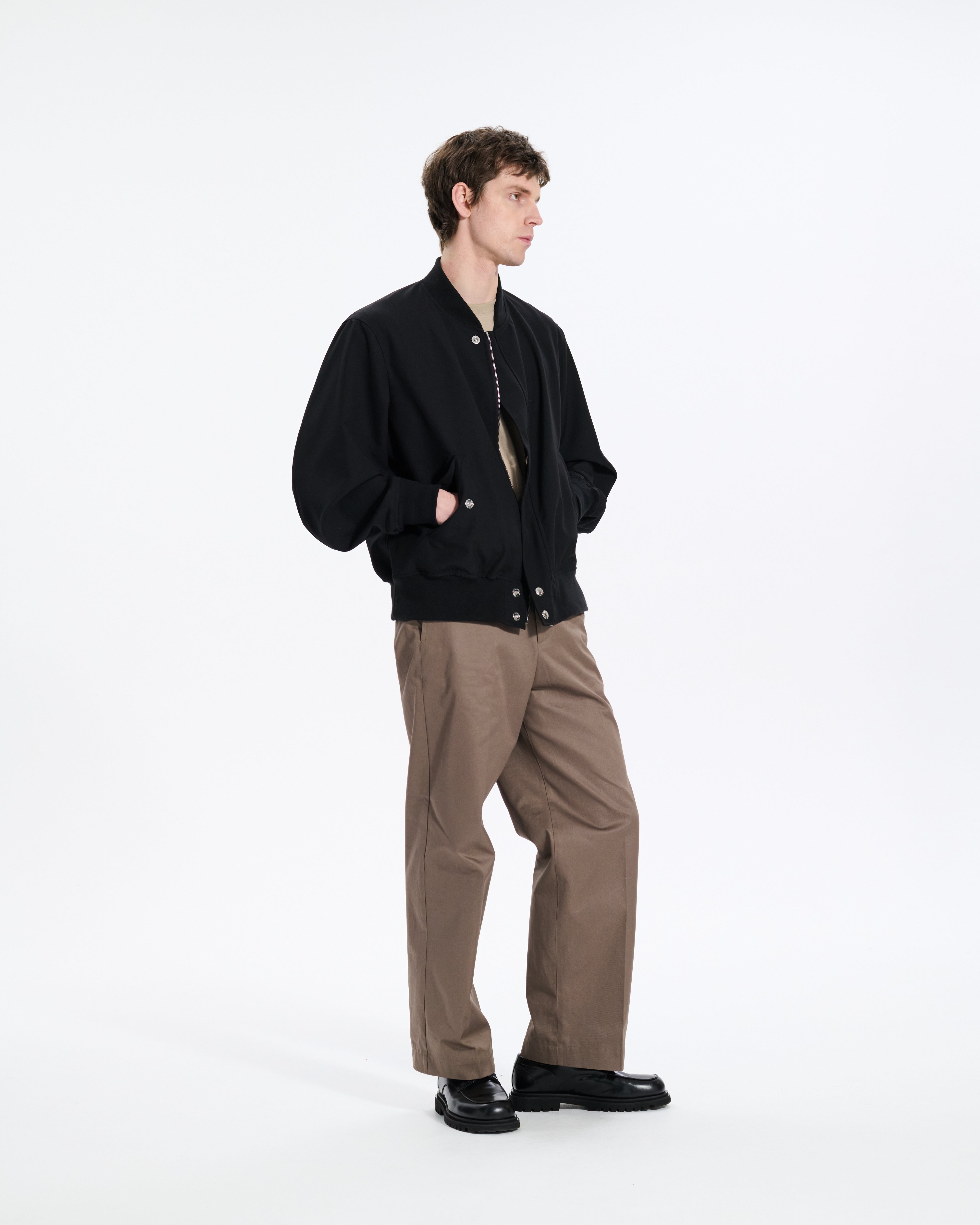 Saughtree Fox Brothers Wool Bomber Jacket