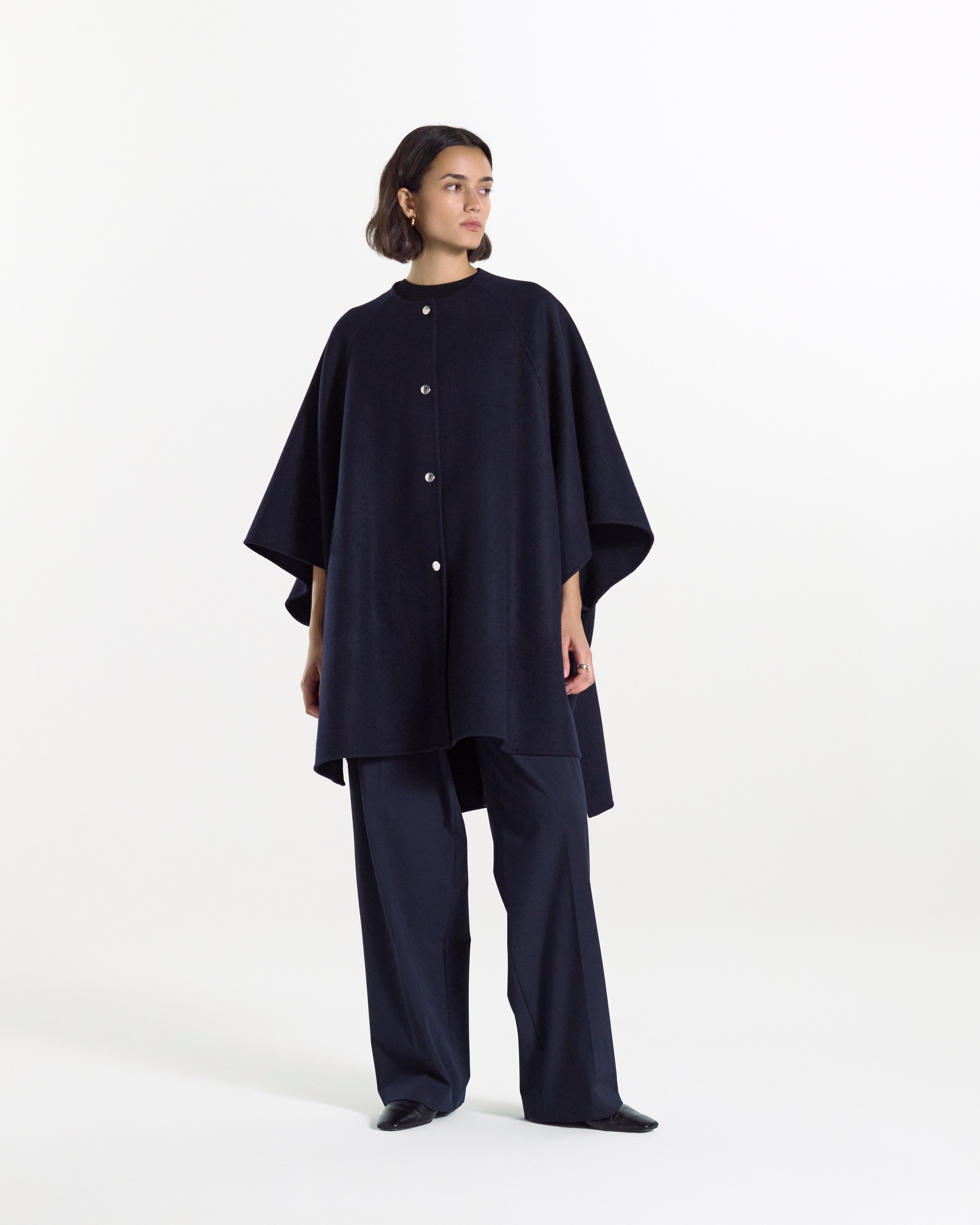 Sanquhar Wool Cape