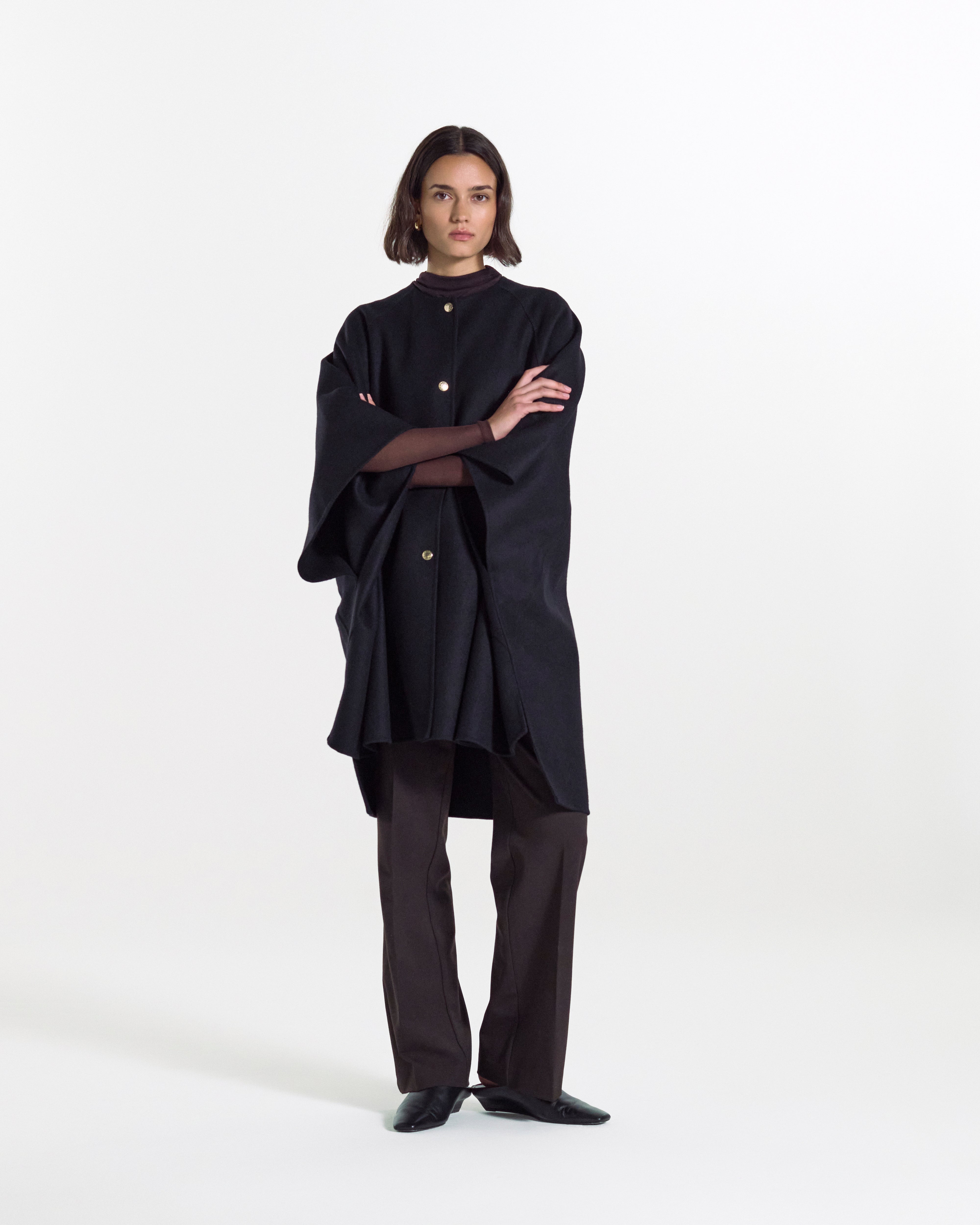 Sanquhar Wool Cape