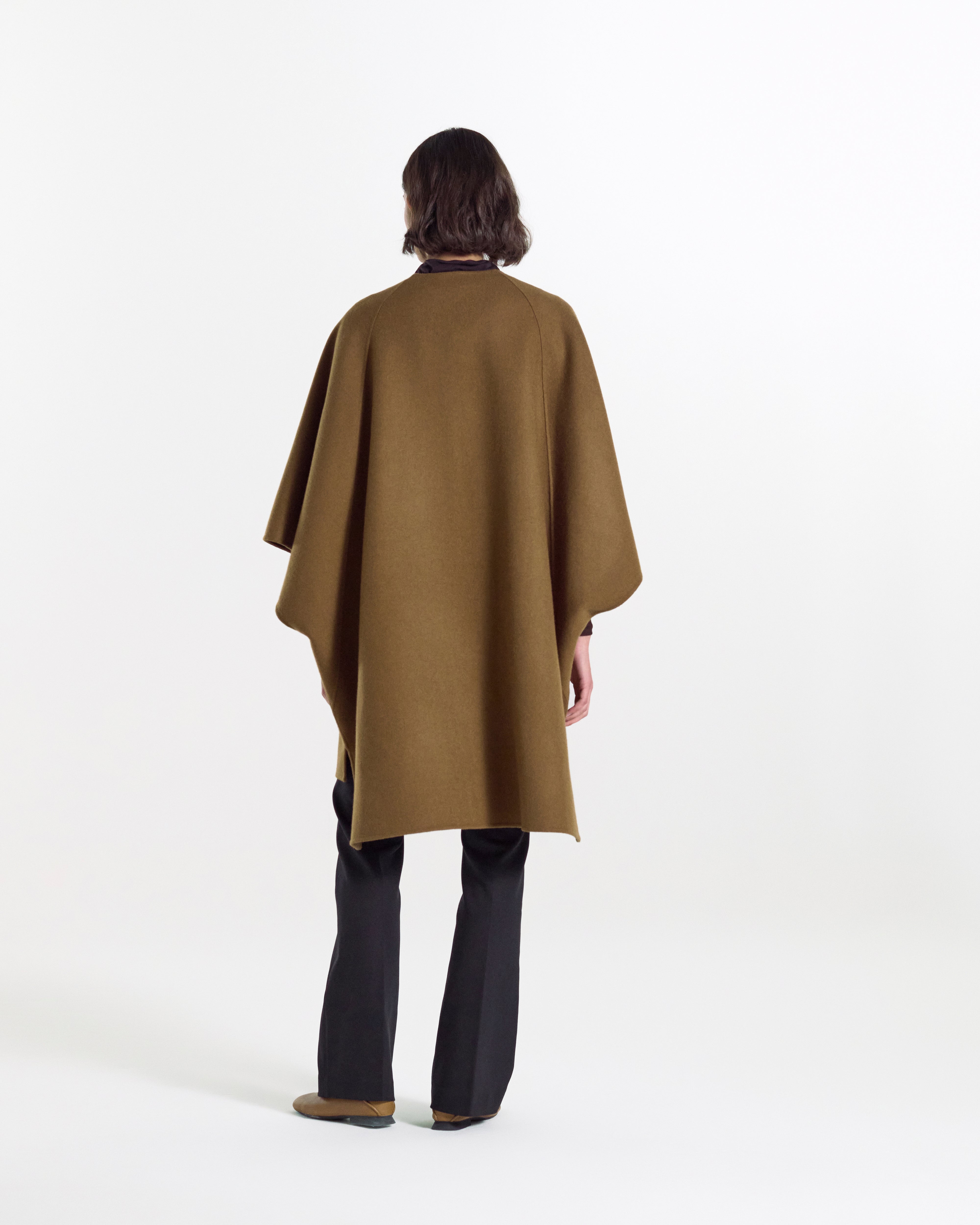 マッセメンシュ ウールコート グロッシーウール バルマカーンコート（CCJHCW0502