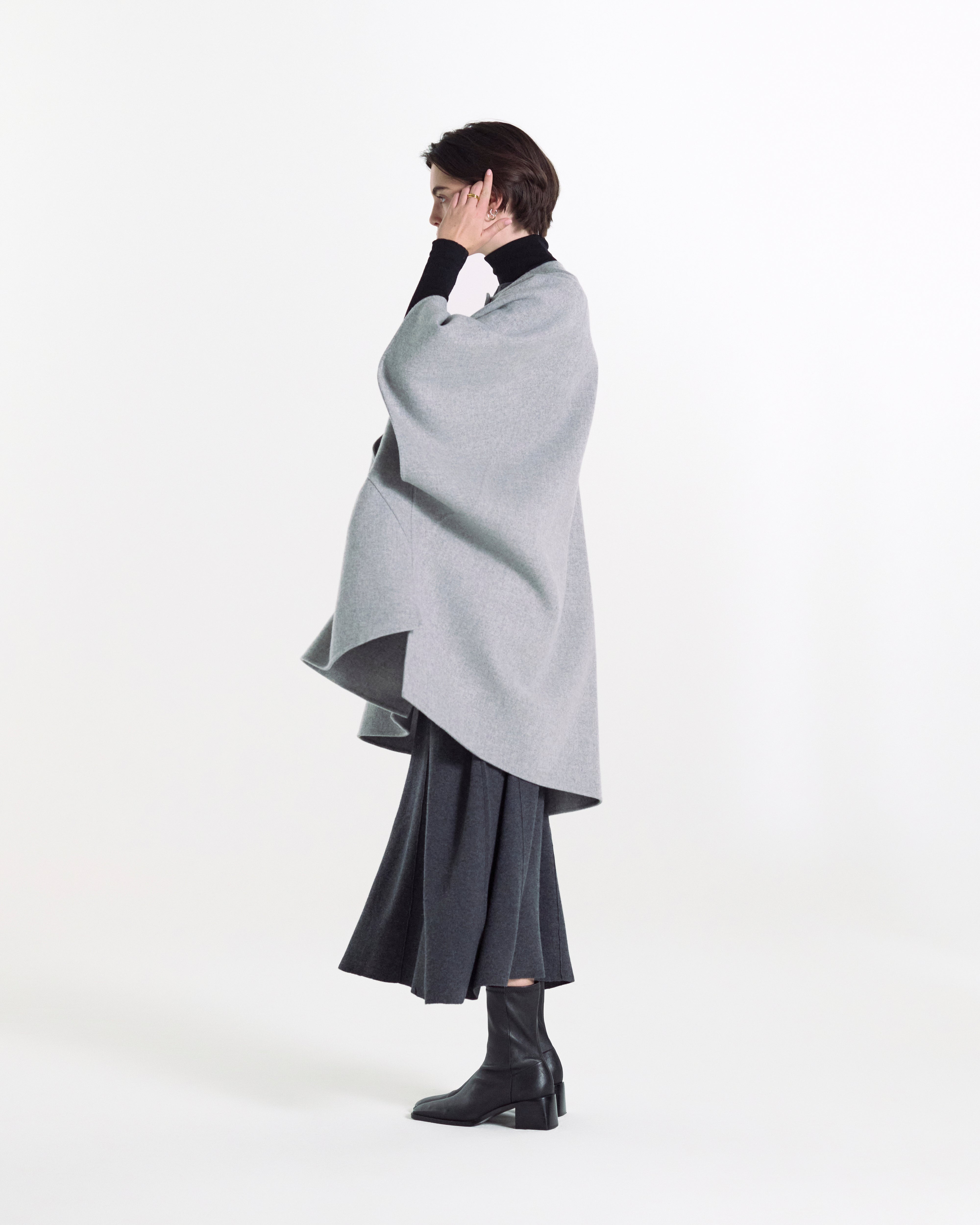 Sanquhar Wool Cape