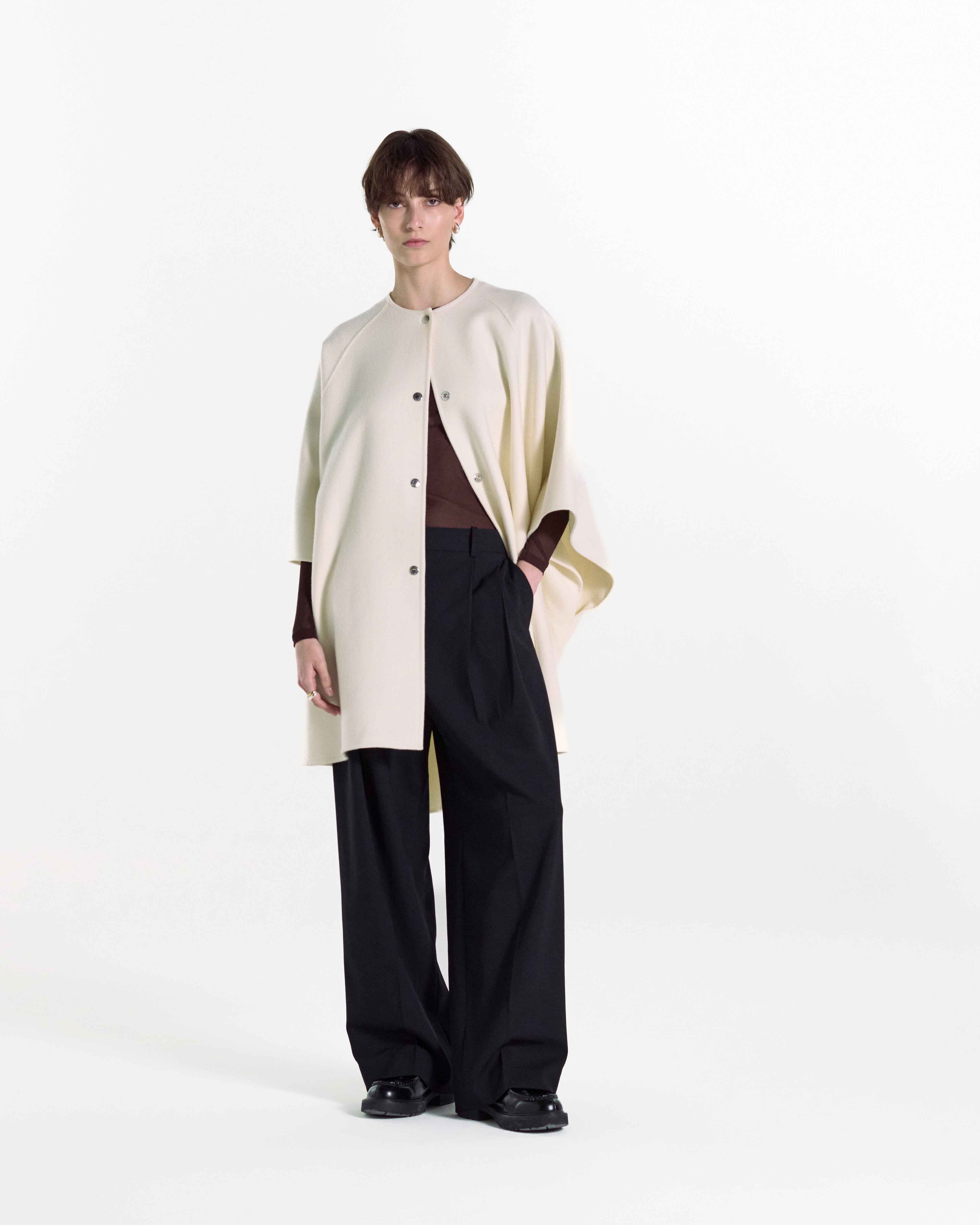 Sanquhar Wool Cape