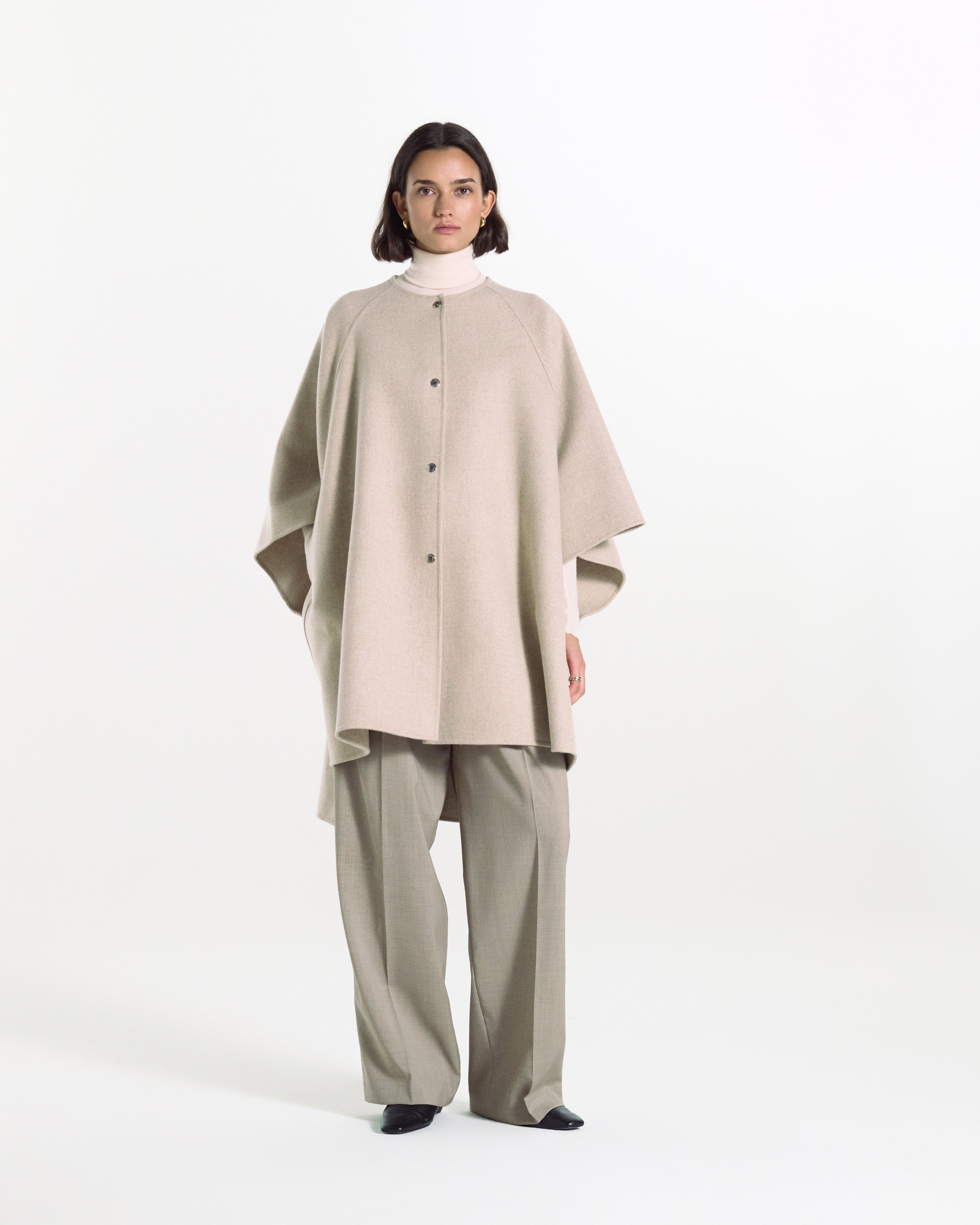 Sanquhar Wool Cape