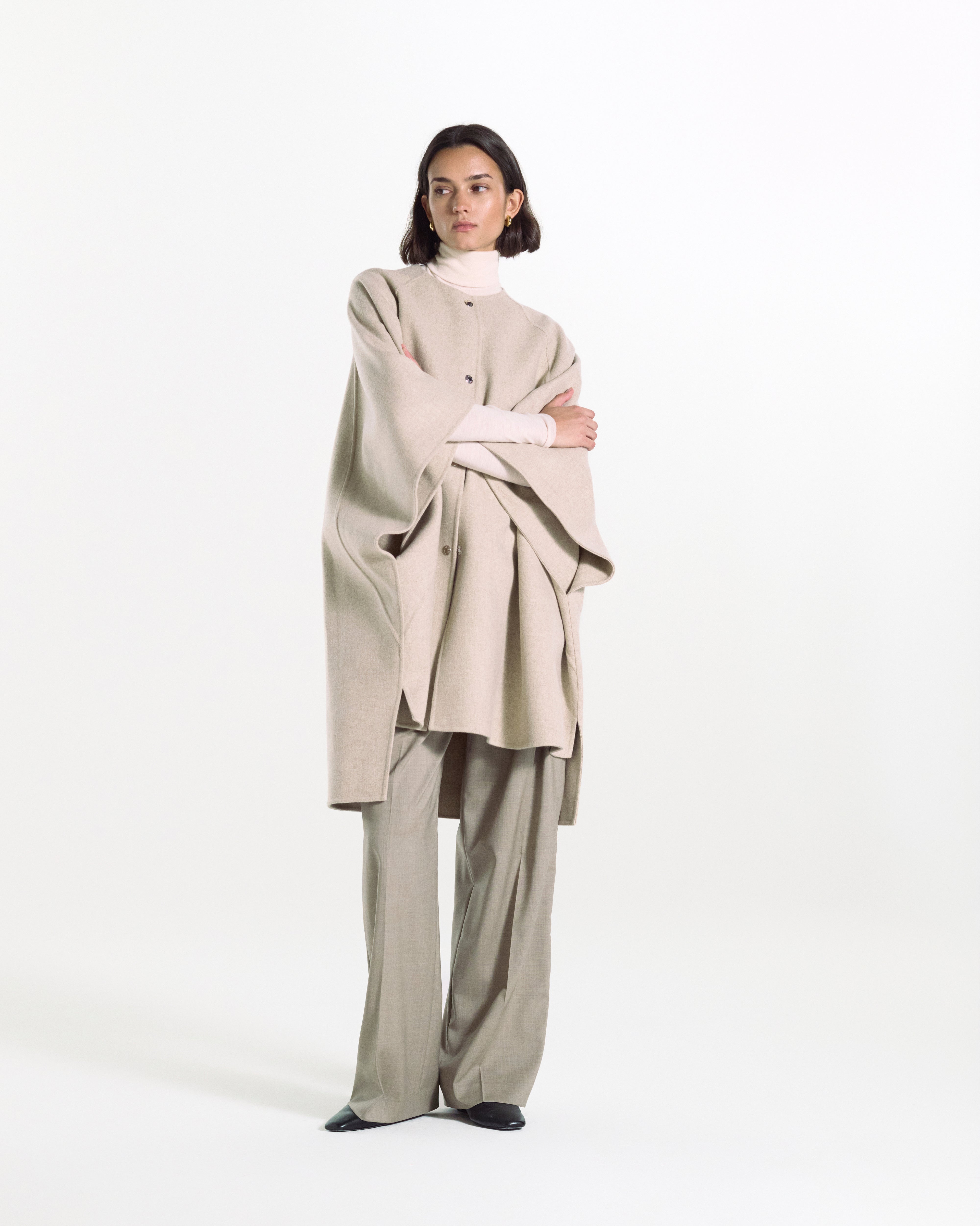 ウィメンズ SANQUHAR - ウールケープ – Mackintosh