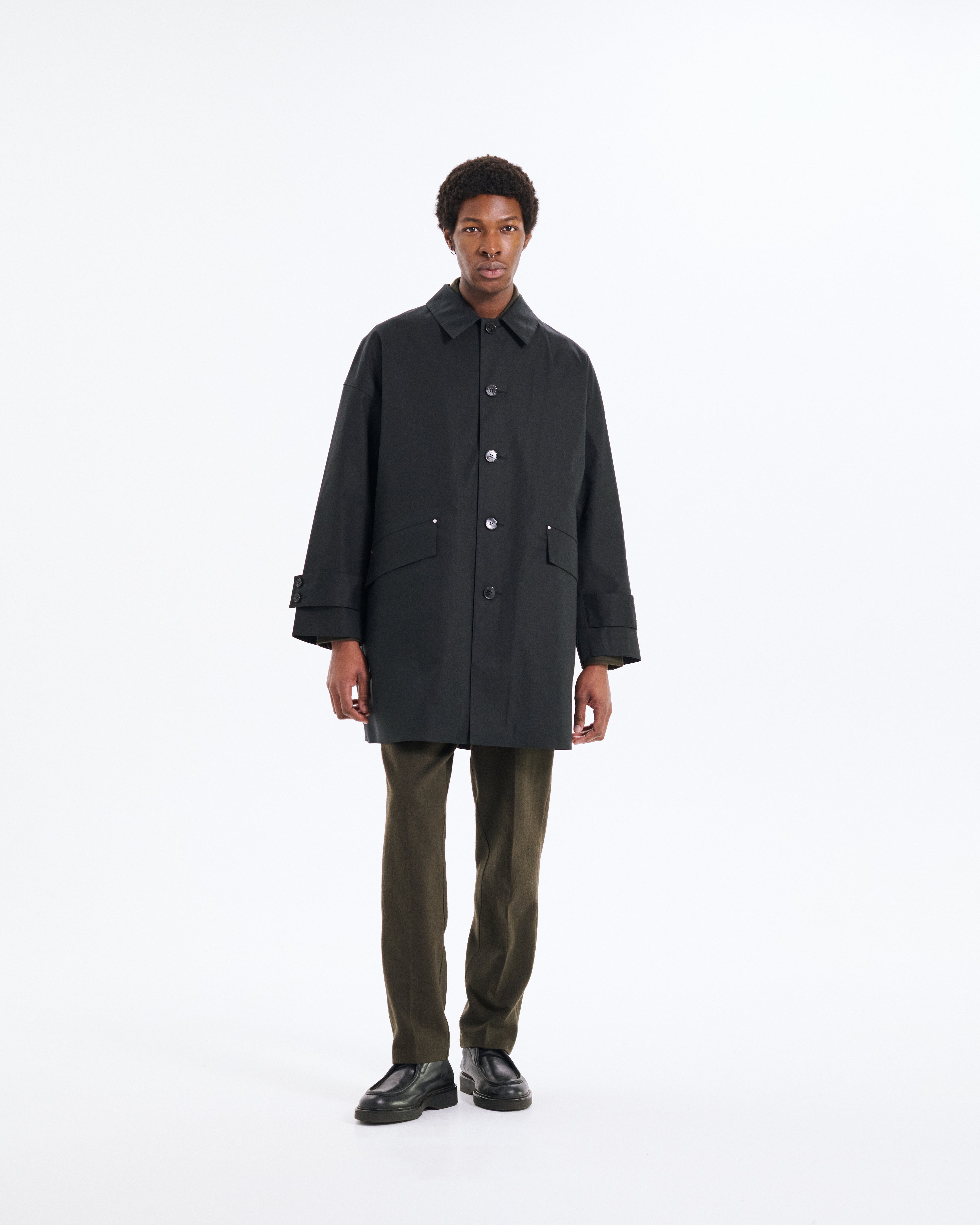 超美品 25FW MACKINTOSH HUMBIE GTSコート ブラック36 超美品 25FW MACKINTOSH HUMBIE GTSコート ブラック36 Mackintosh