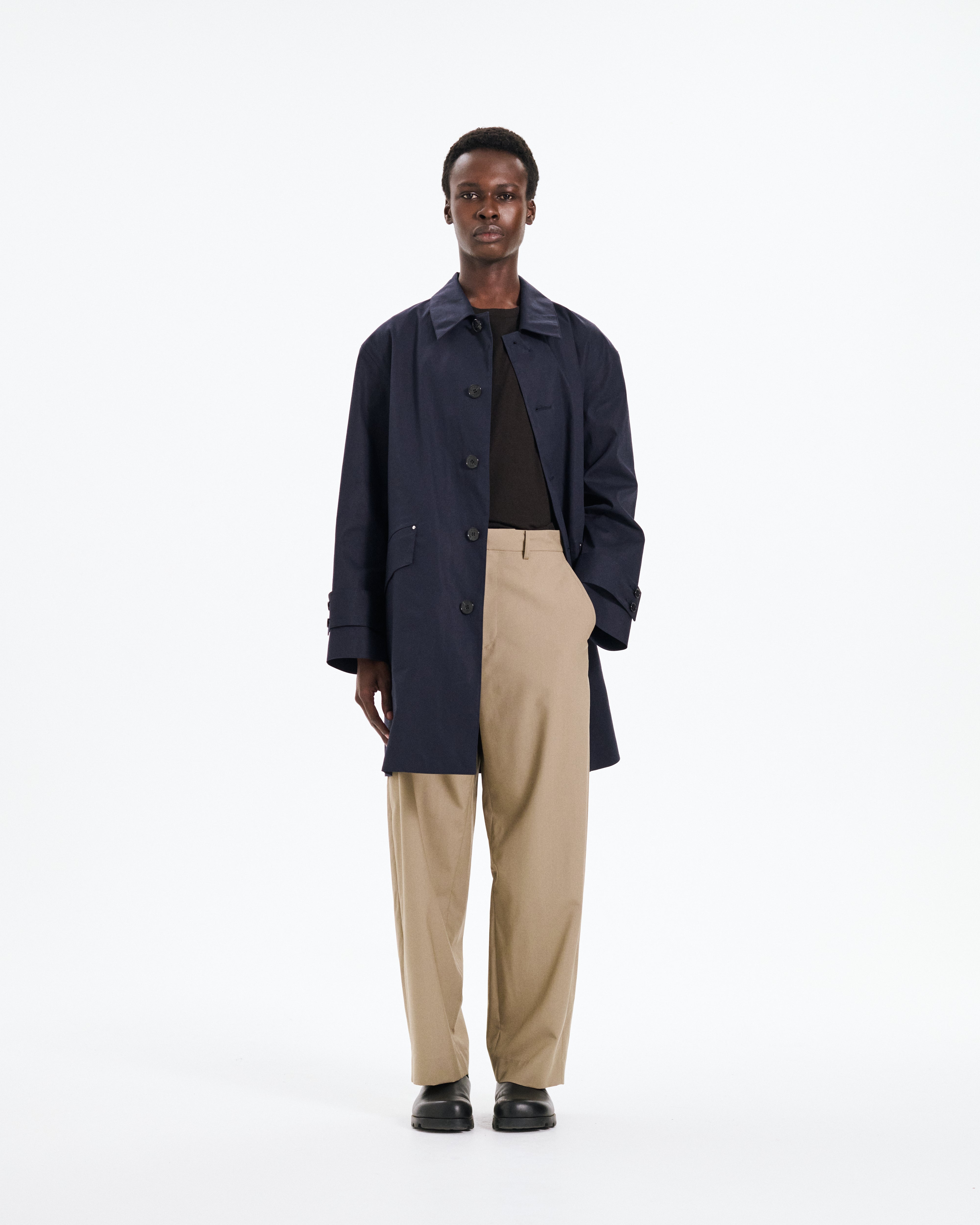 Mens Humbie Raintec Mid Length Coat – Mackintosh