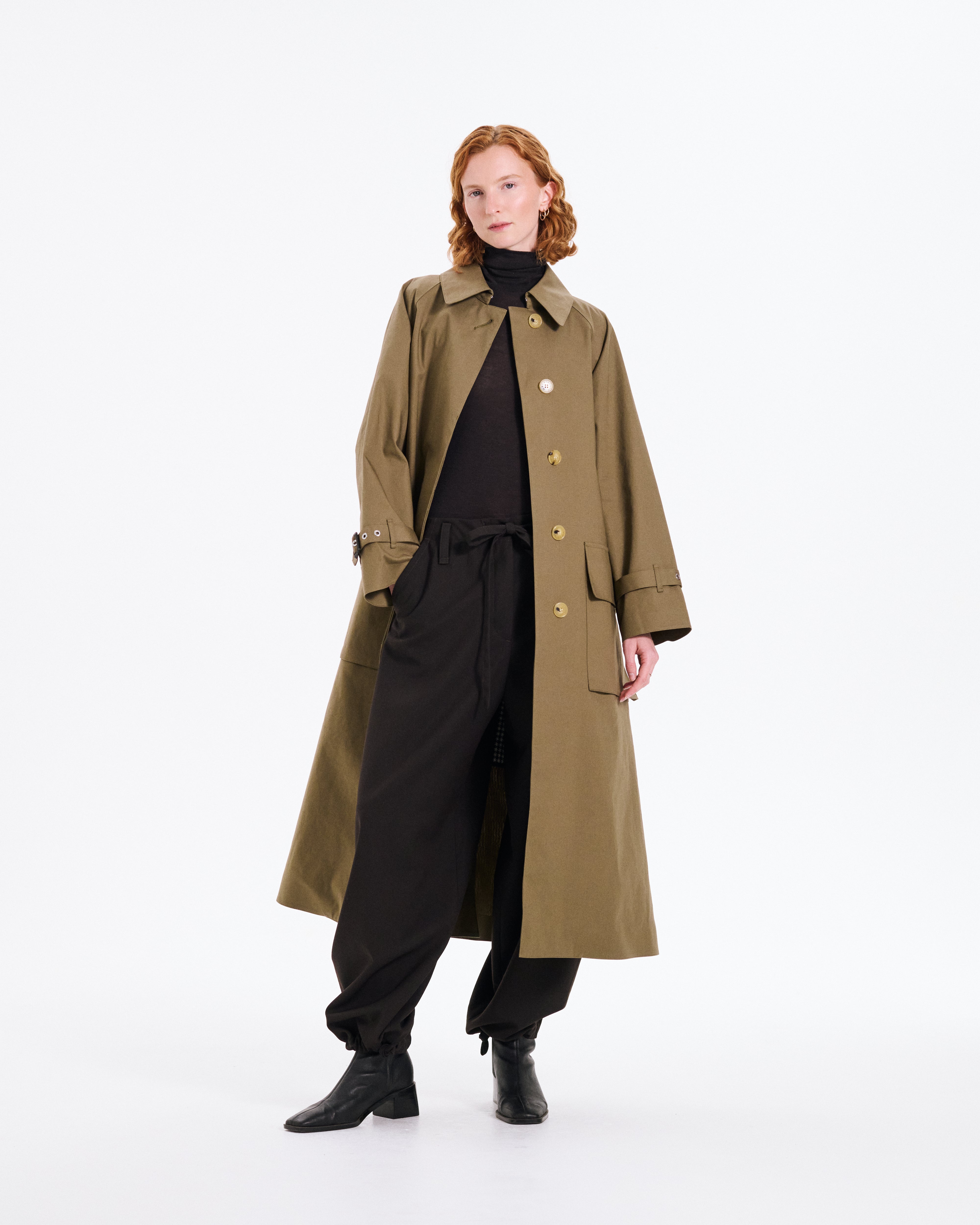 Kelvin Raintec Single Breasted Trench Coat