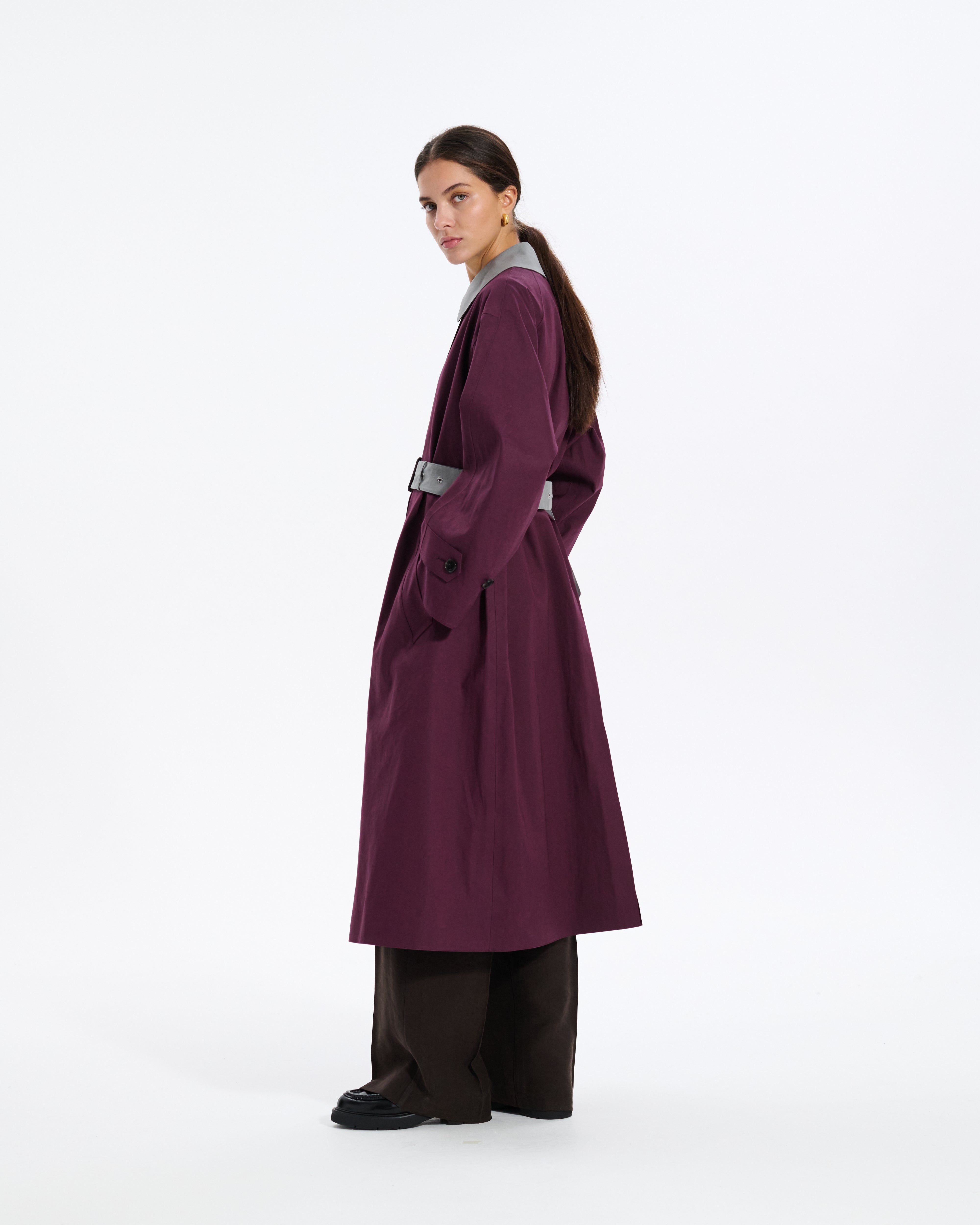 ウィメンズ BELTED BOWLAND Raintec トレンチコート – Mackintosh