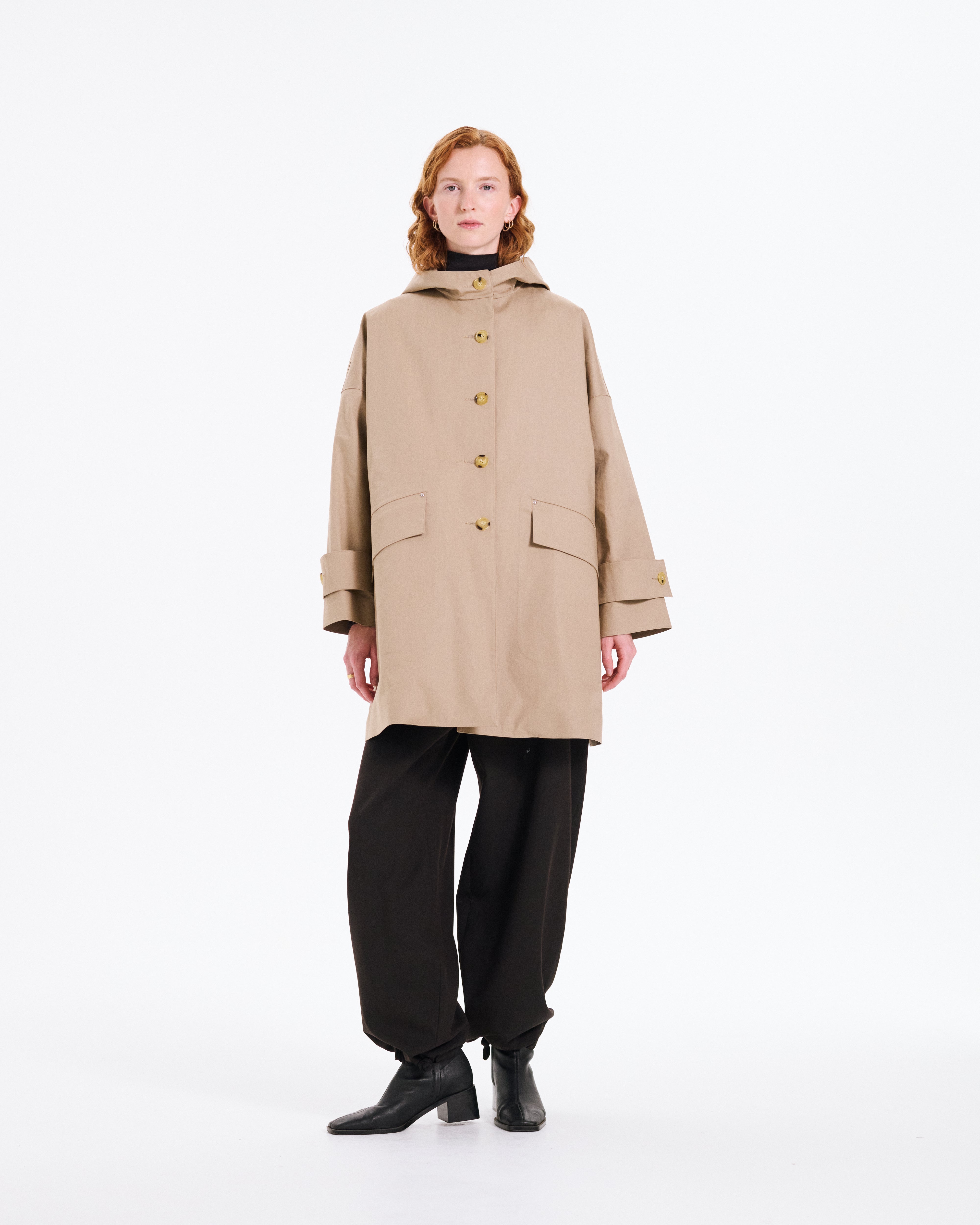 Humbie Raintec Hooded Coat
