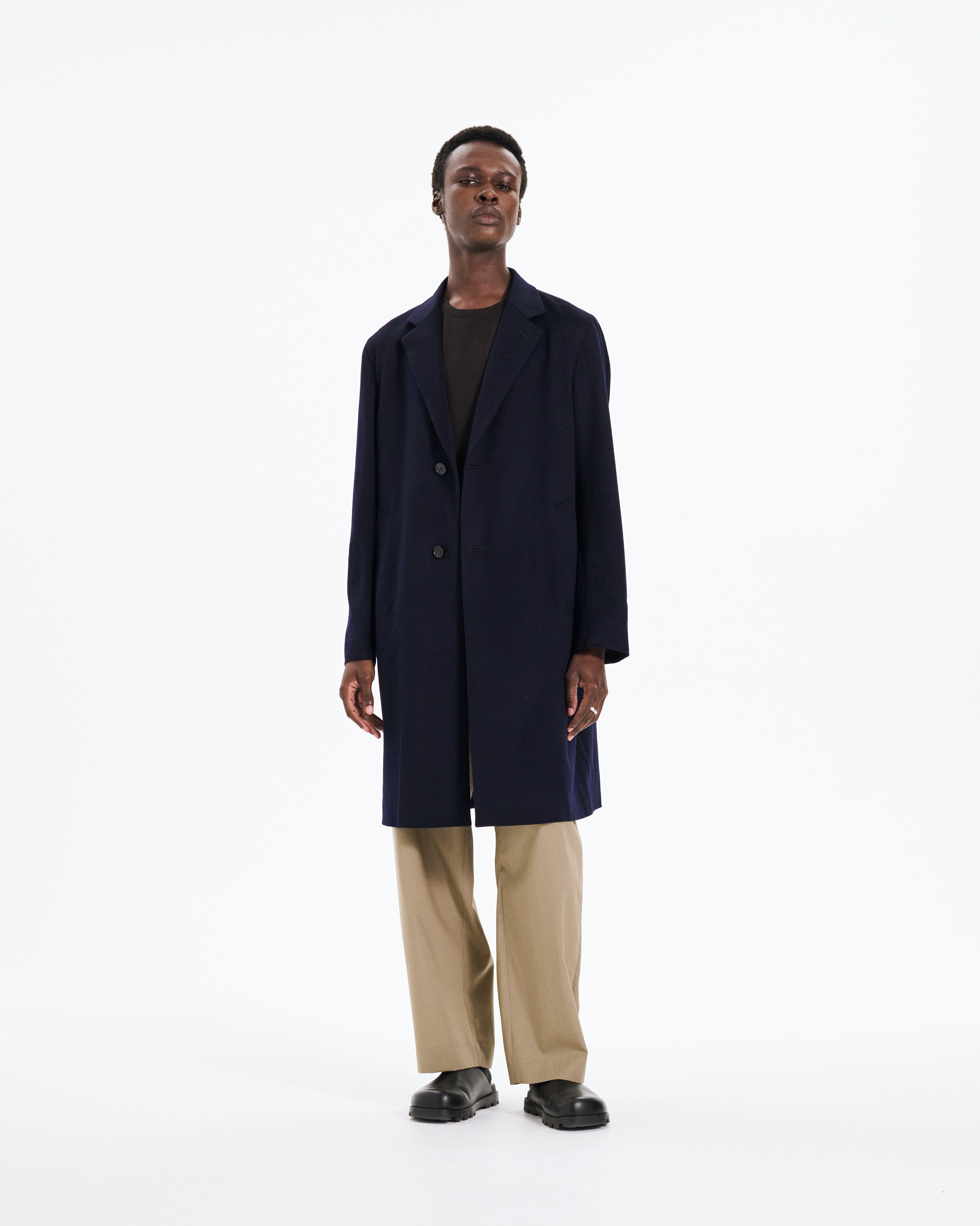 Mens Stanley Loro Piana Rain System Wool Coat – Mackintosh