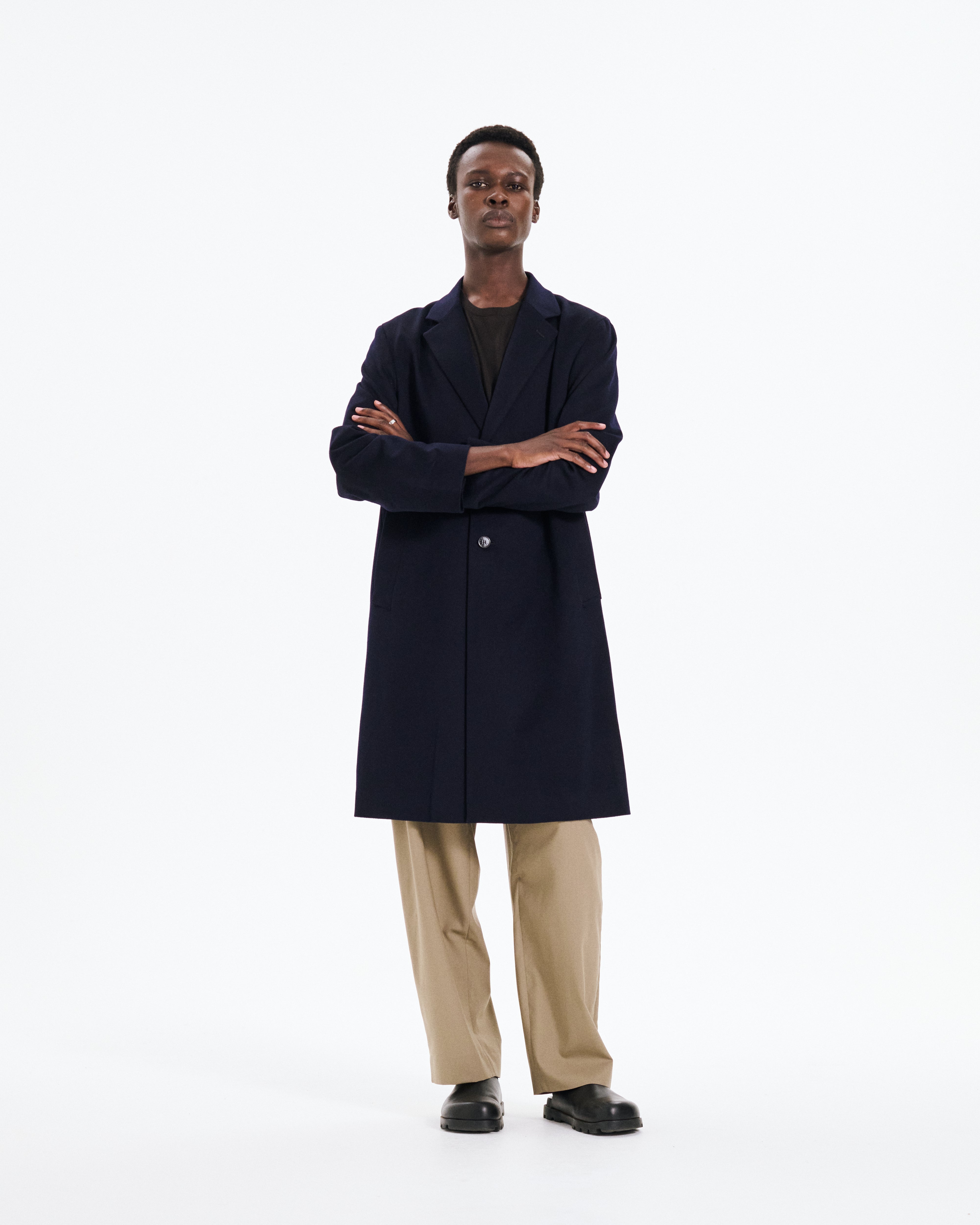 Stanley Loro Piana Rain System Wool Coat