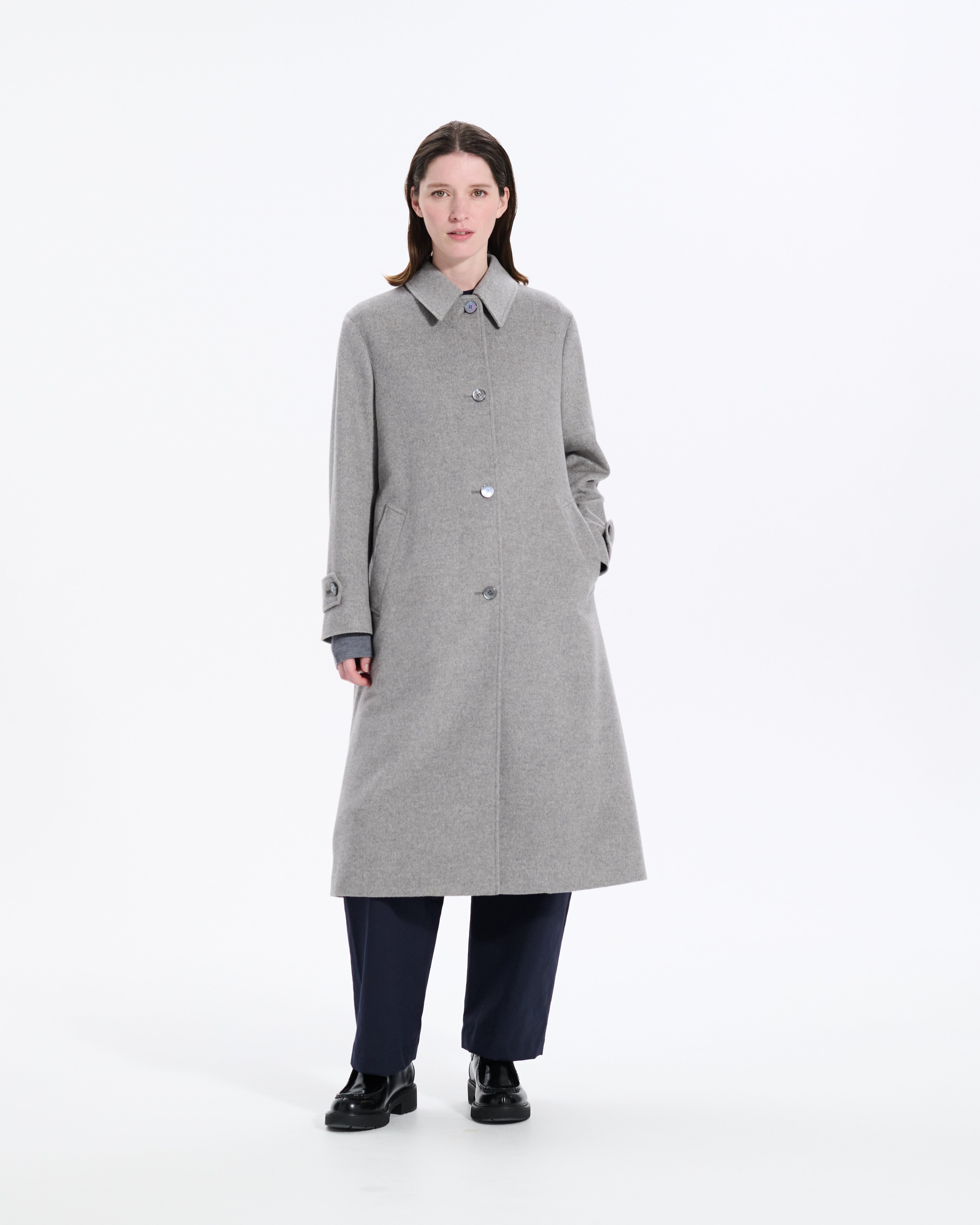 ウィメンズ BANTON LONG - Loro Piana カシミヤロングコート – Mackintosh