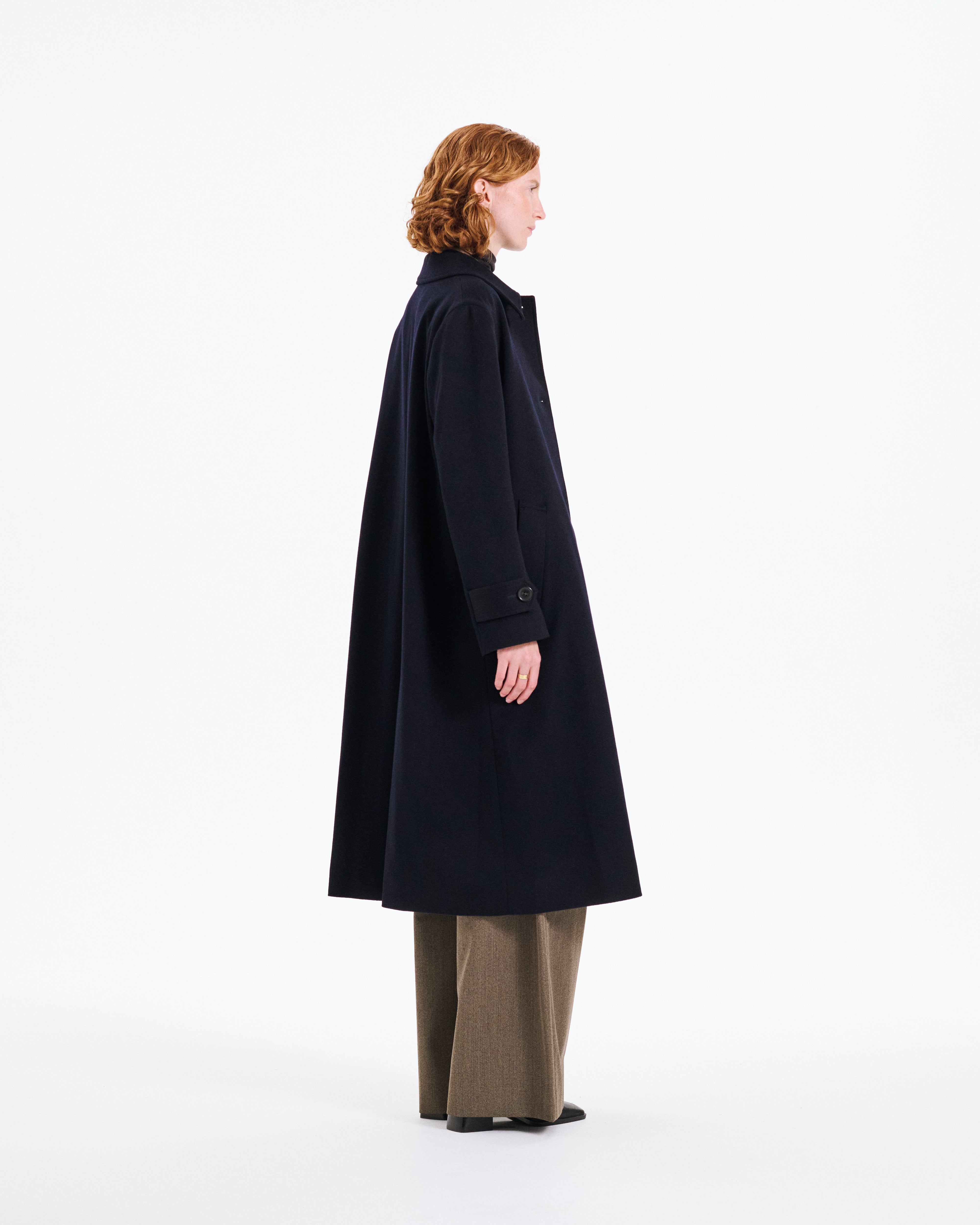 ウィメンズ BANTON LONG - Loro Piana カシミヤロングコート – Mackintosh