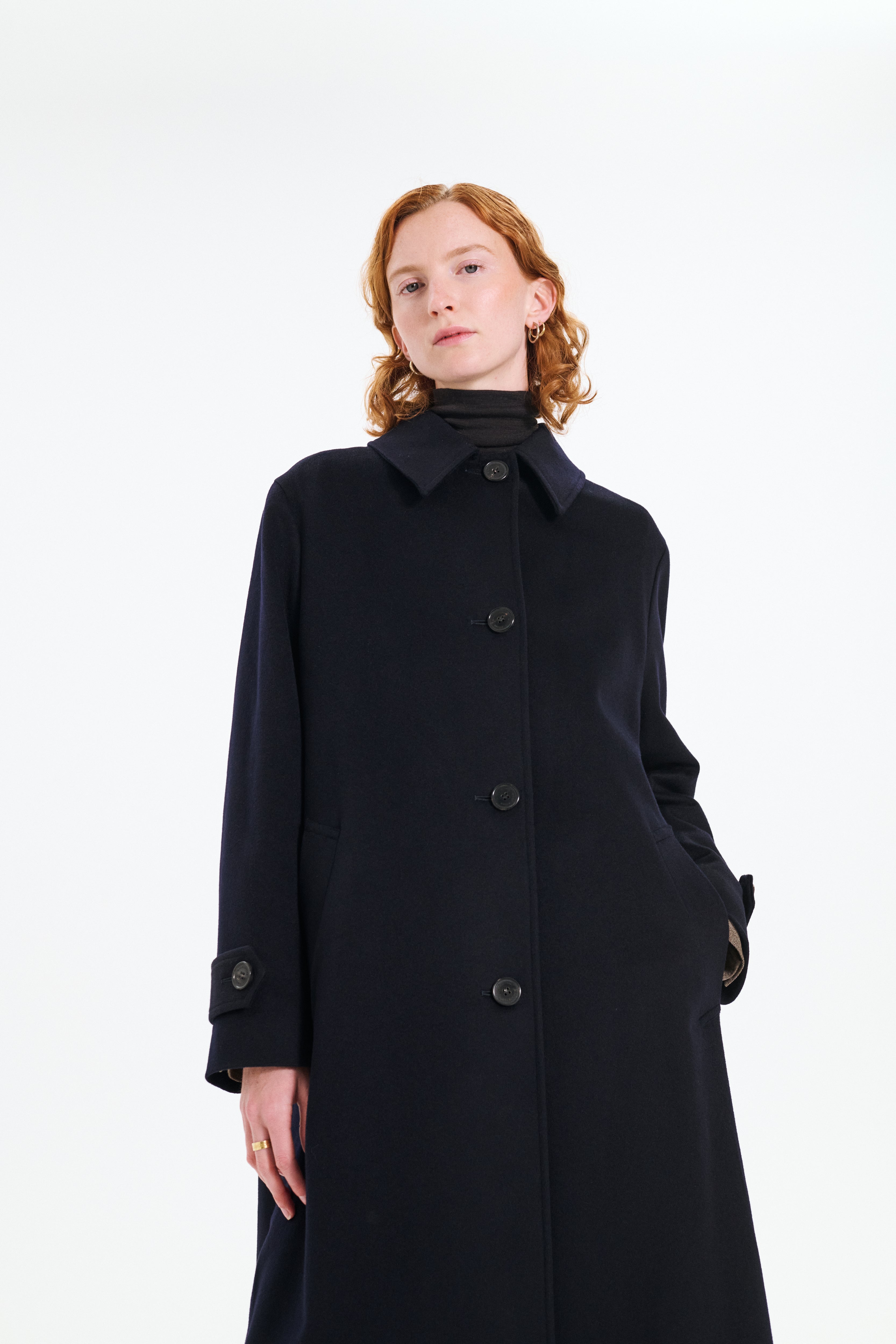 ウィメンズ BANTON LONG - Loro Piana カシミヤロングコート – Mackintosh