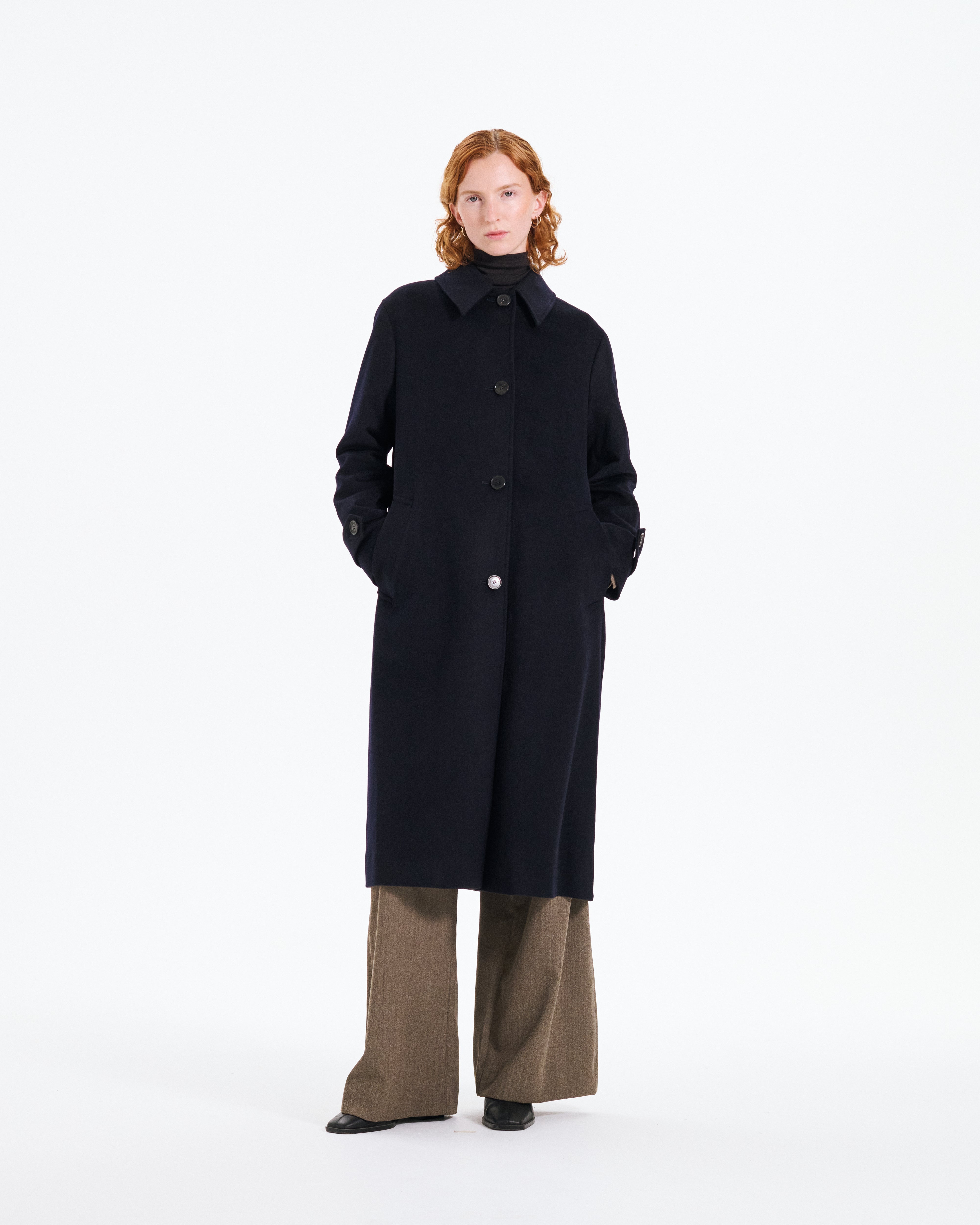 Womens Banton Loro Piana Cashmere Long Coat – Mackintosh