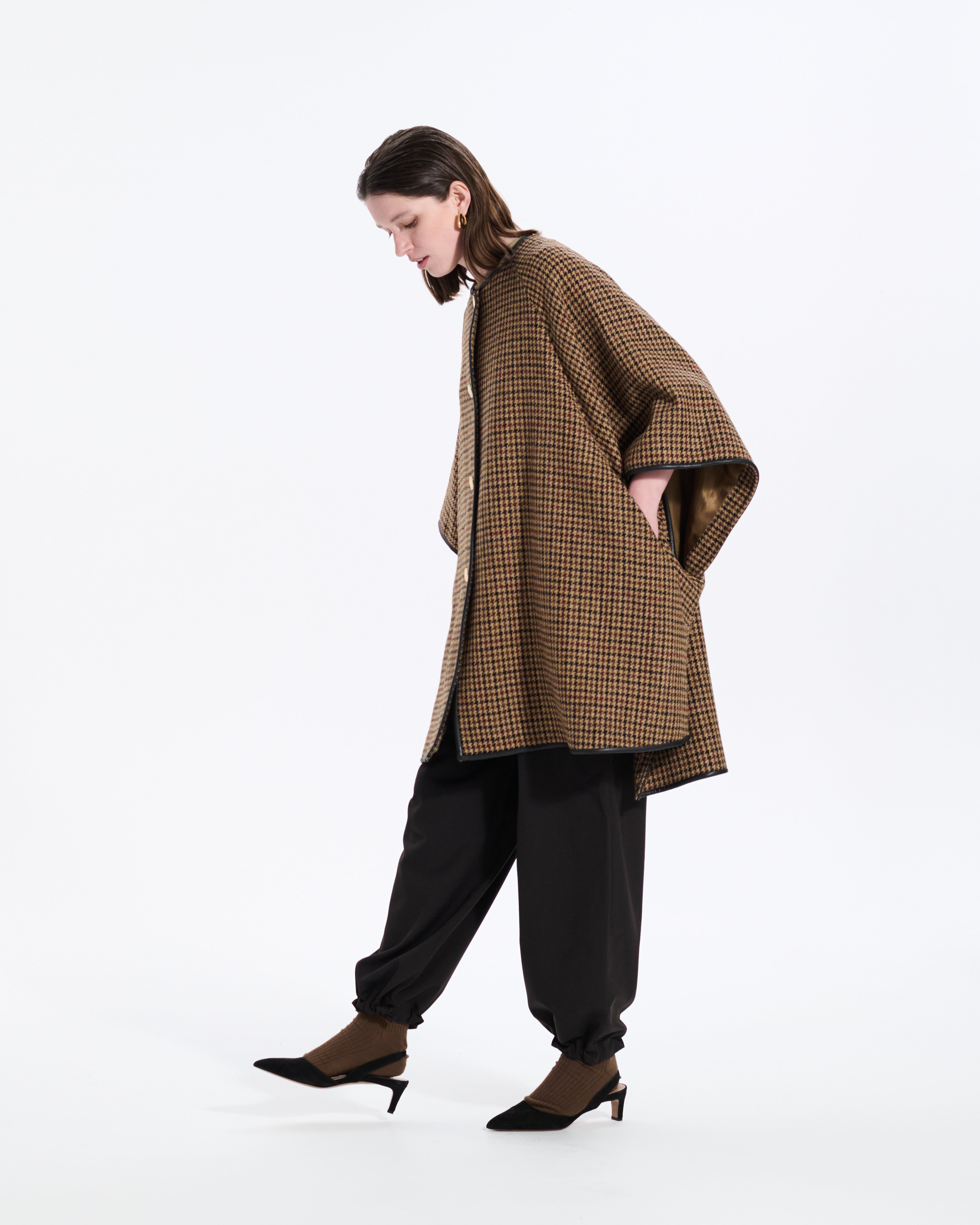 Sanquhar Harris Tweed Cape