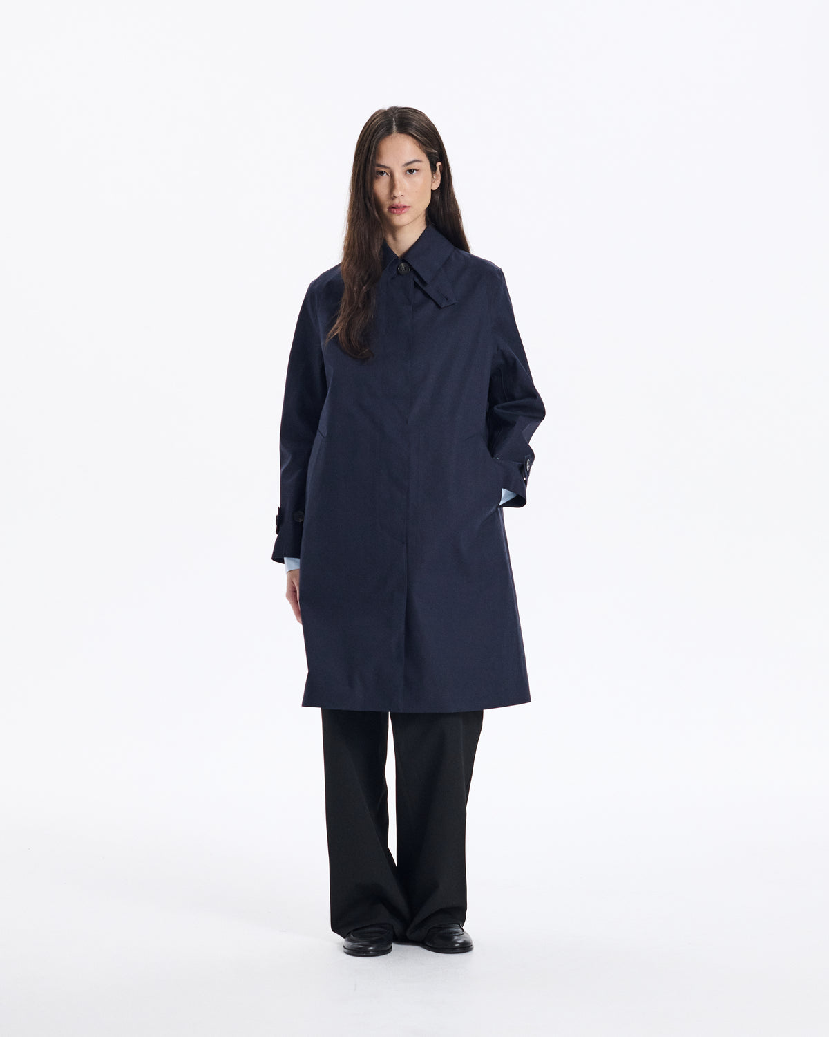 Banton Raintec 3/4 Length Coat cl Navy