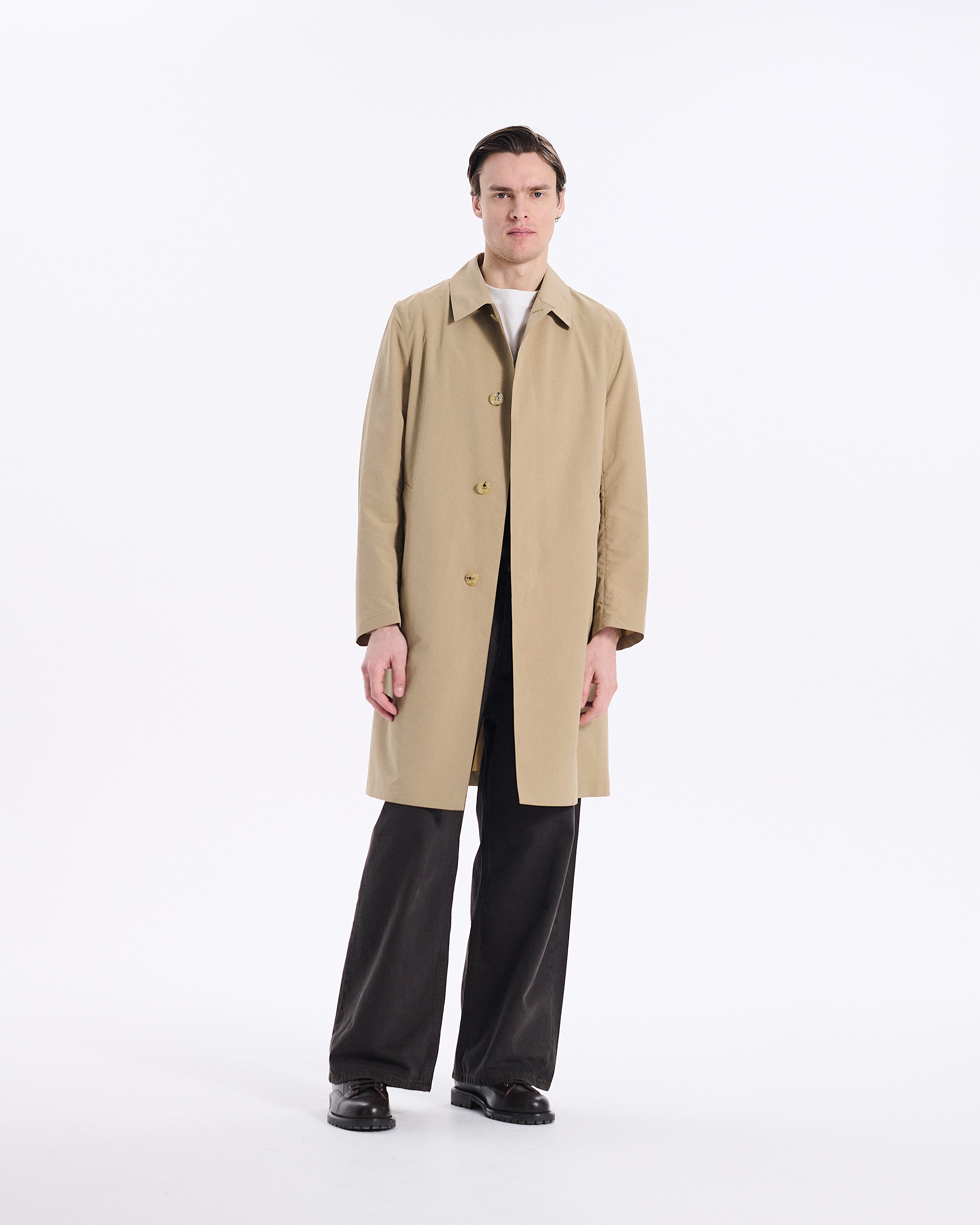 マッキントッシュロンドン ライナー付 トレンチコート ベルト メンズ M メンズ ダンケルド ライトウェイト 3/4レングス コート – Mackintosh