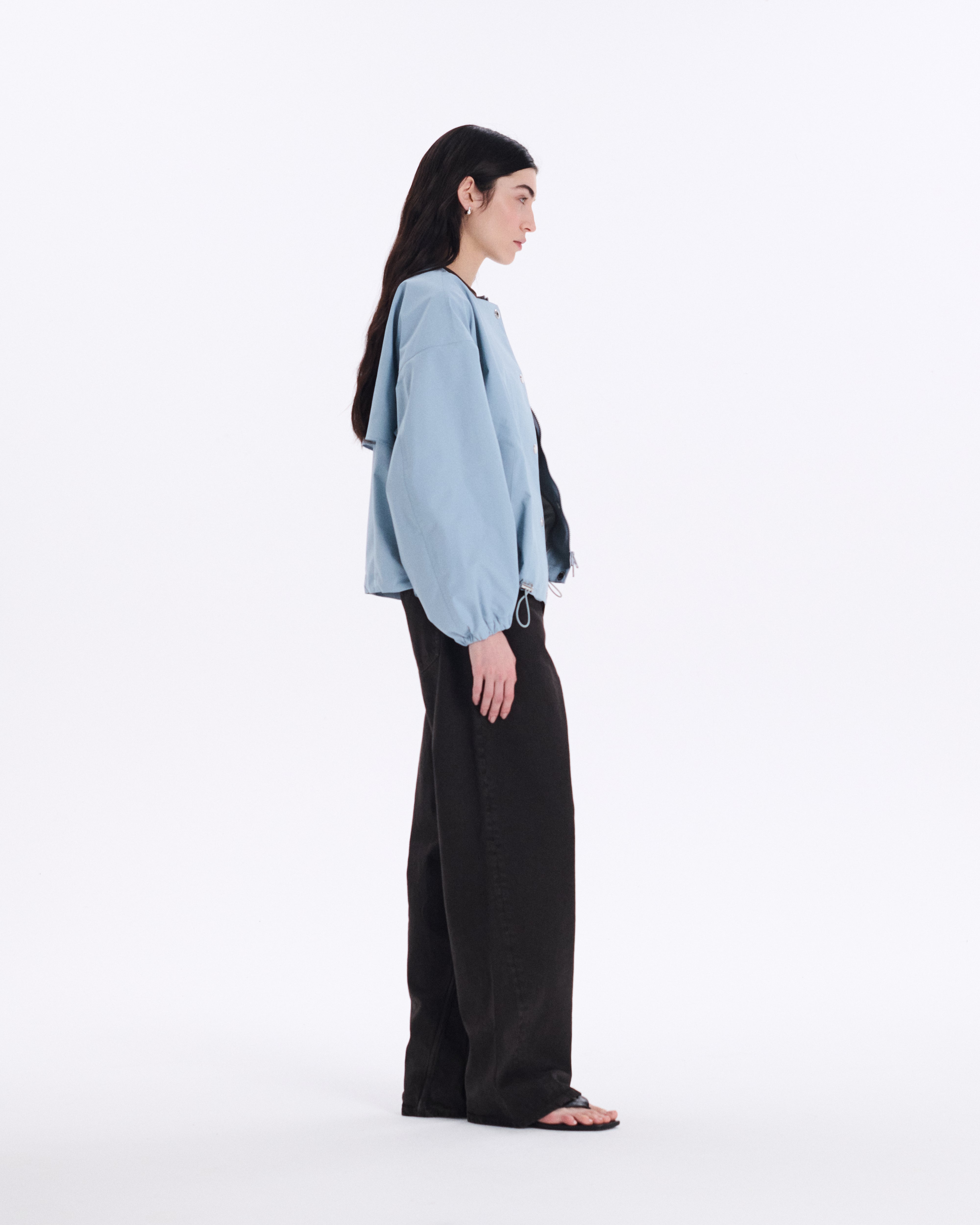 Weathertec Skye Collarless Short Parka