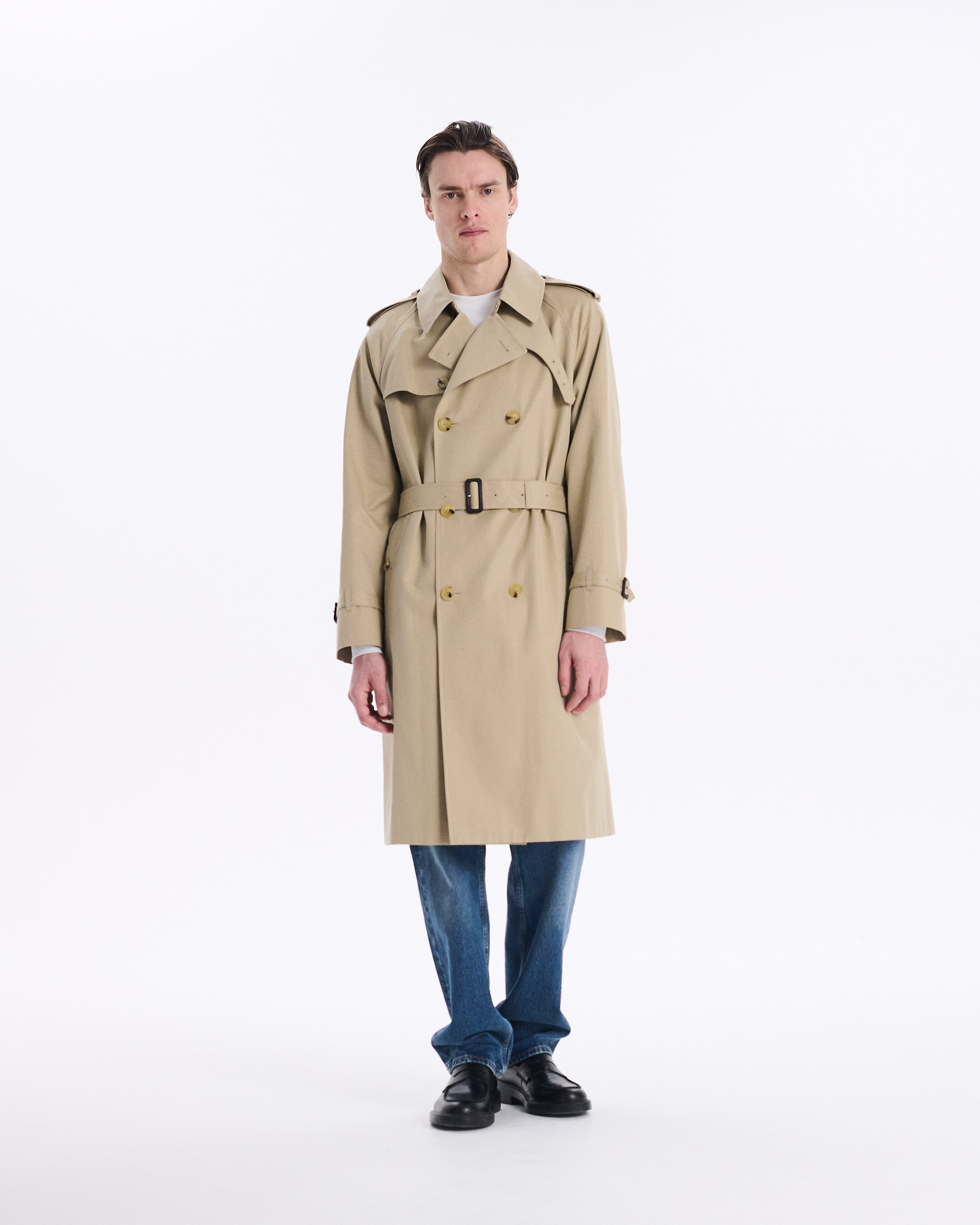 Blanefield Gabardine Double Breasted Trench Coat