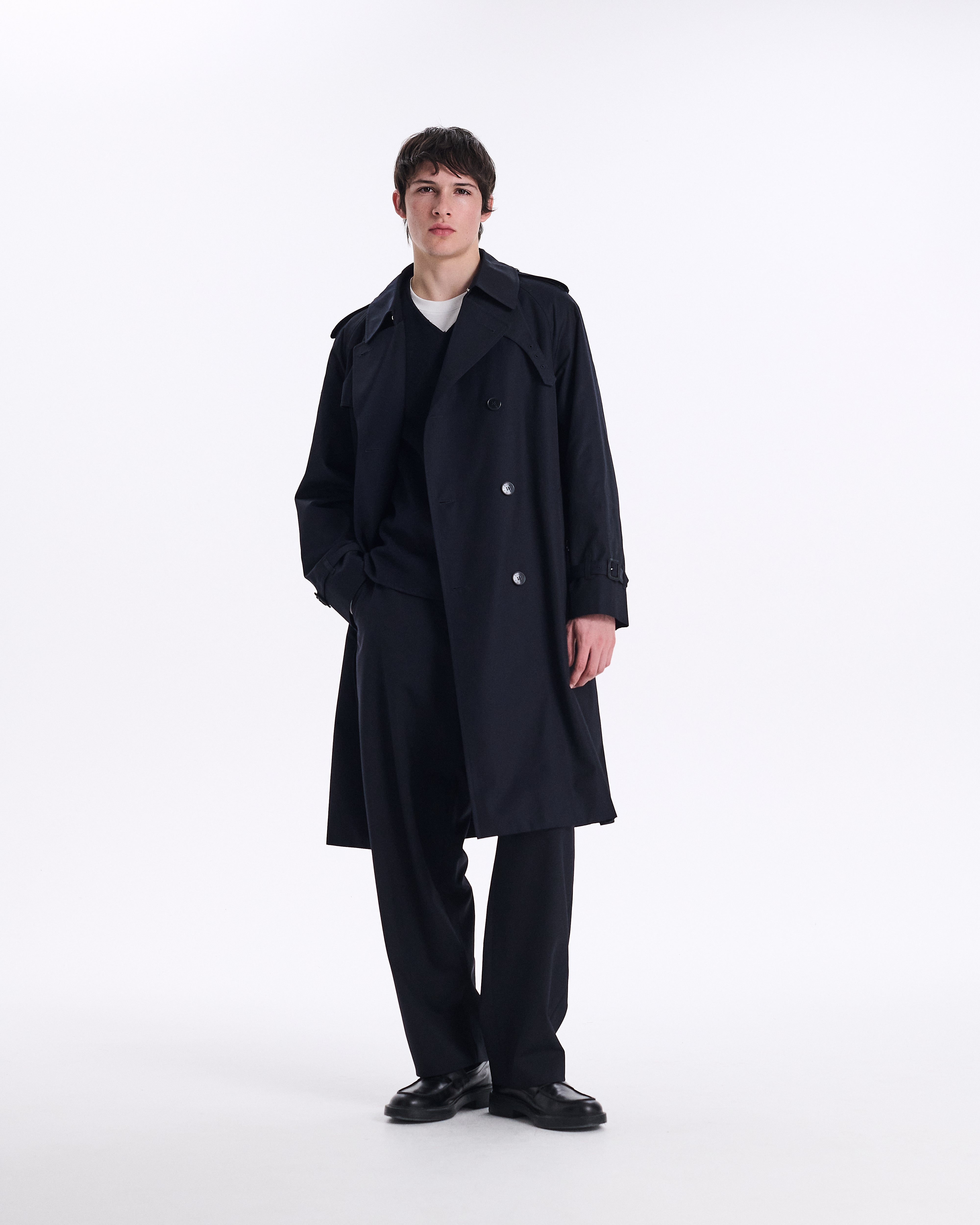 Blanefield Gabardine Double Breasted Trench Coat