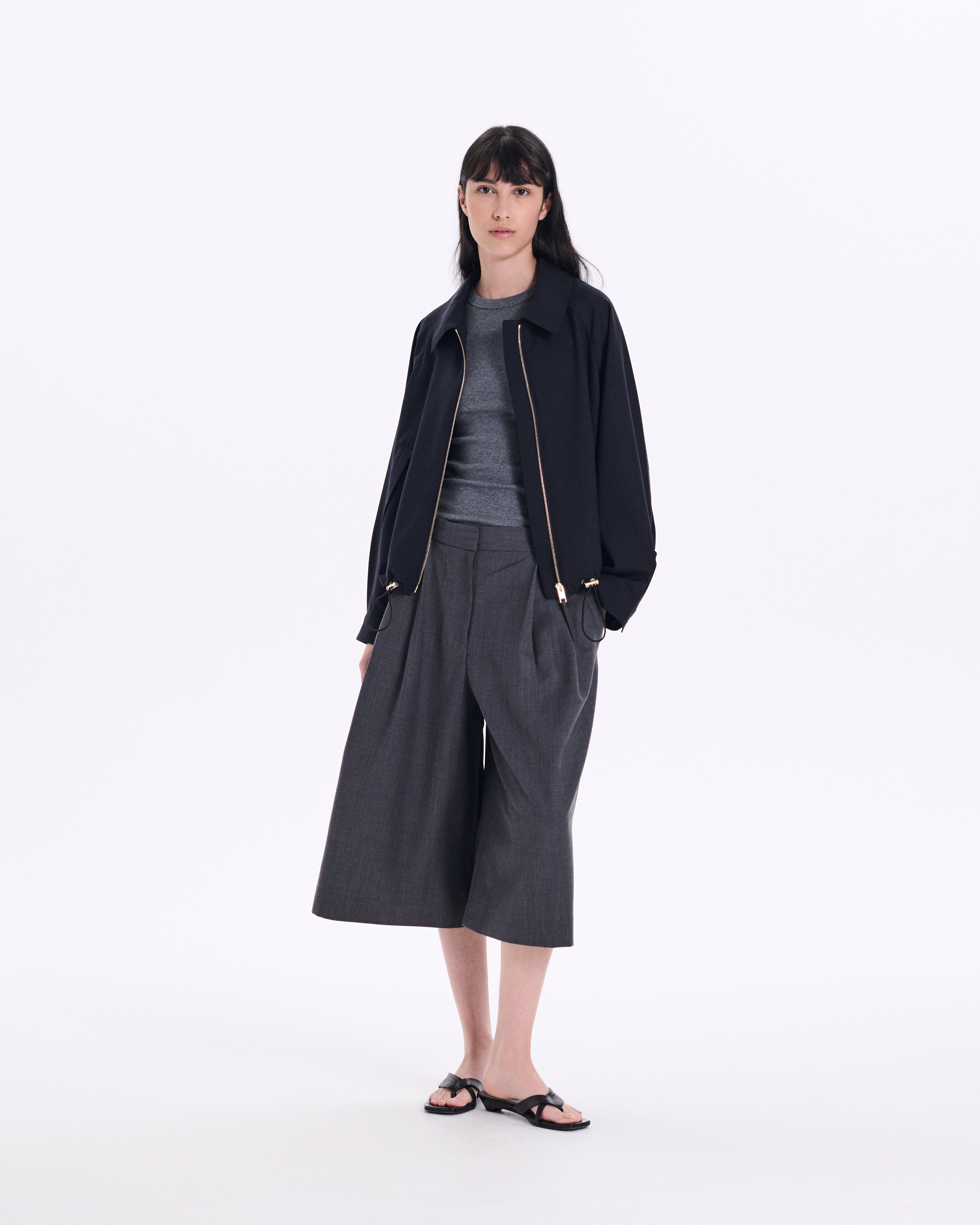 Ayton Superfine Wool Jacket CL Midnight