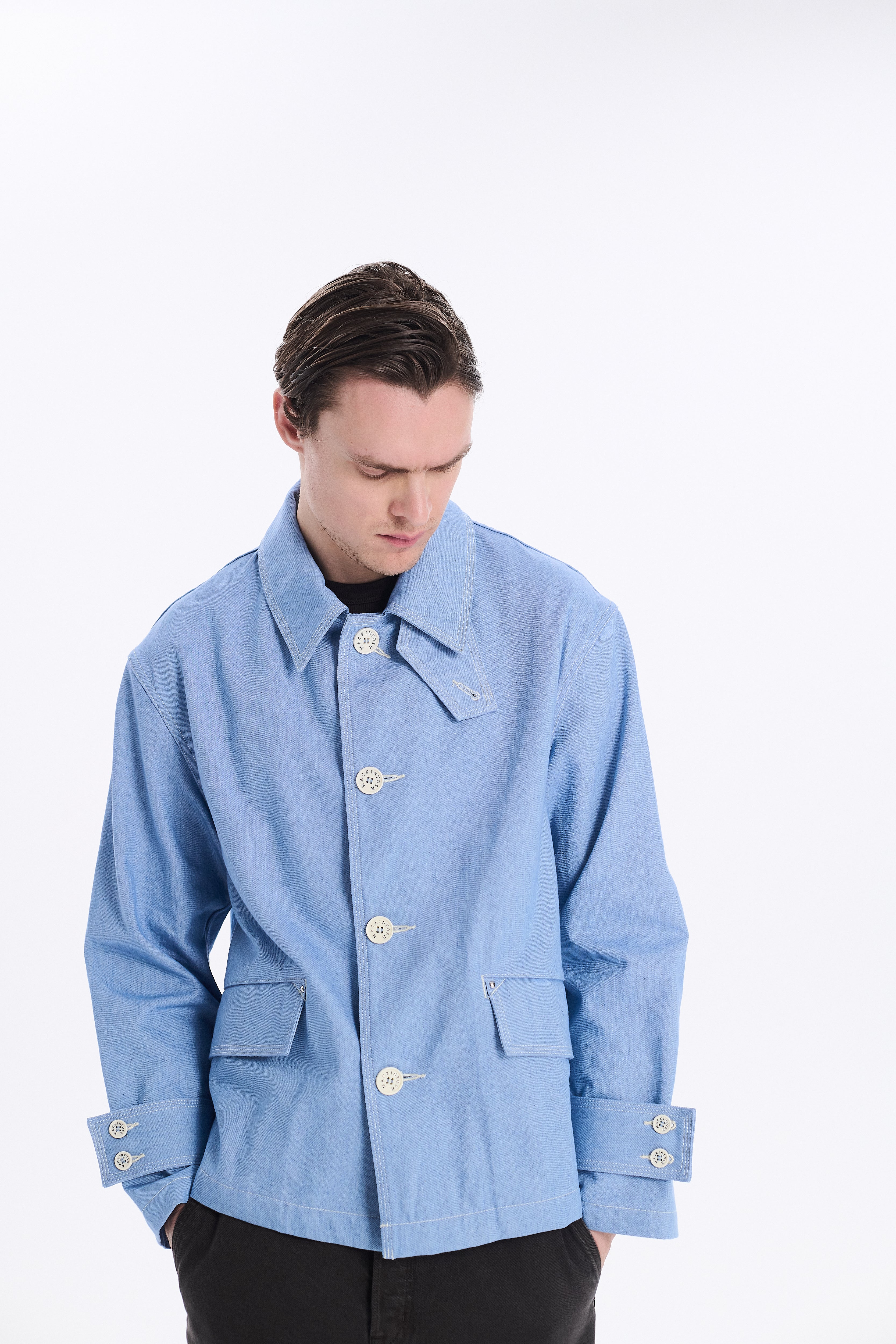 MACKINTOSH✨HUMBIE DENIM JACKET　6 Men's Humbie Slim Short Denim Jacket – Mackintosh