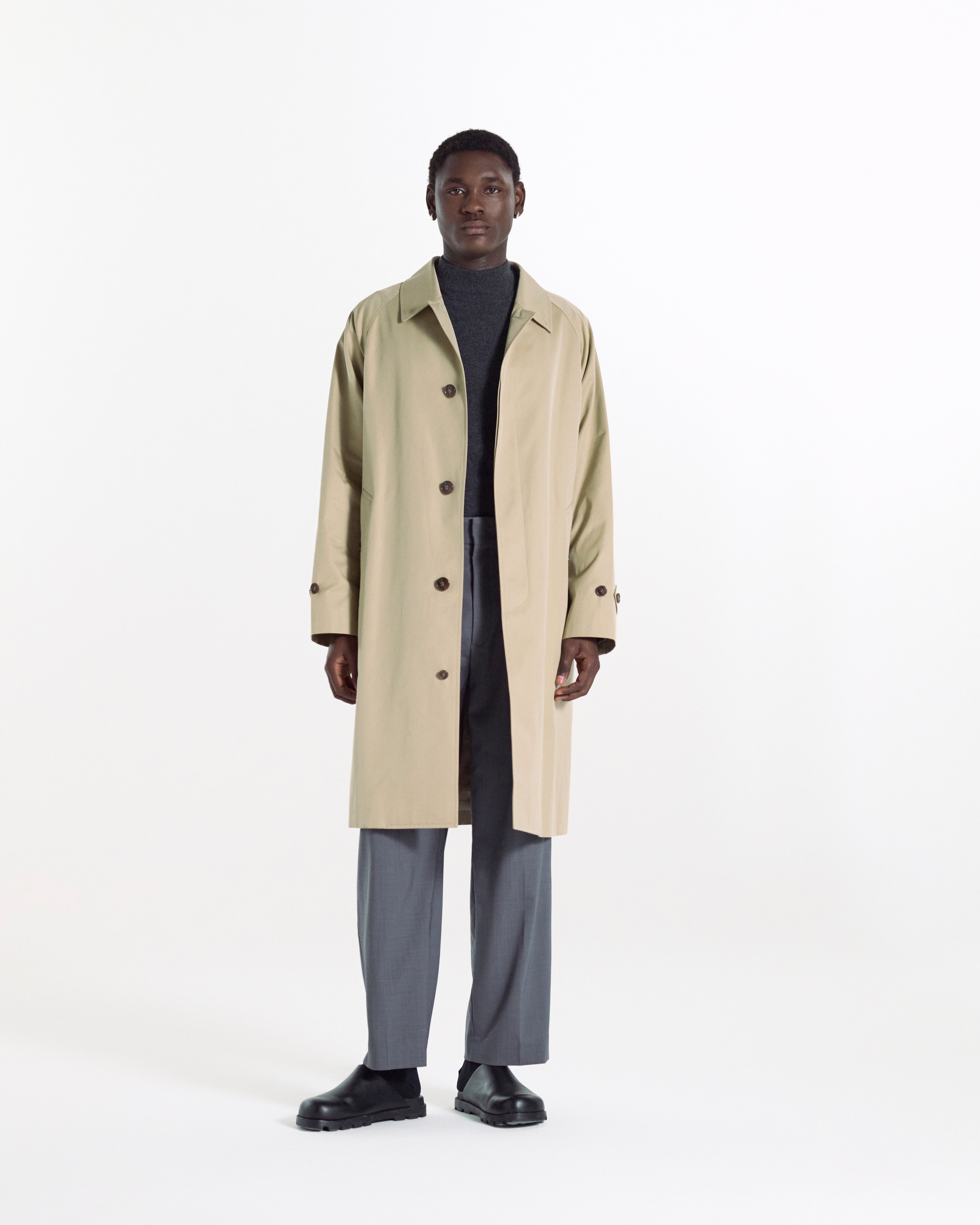 マッキントッシュコート ダブルクロスステンカラーコート(コート)｜MACKINTOSH