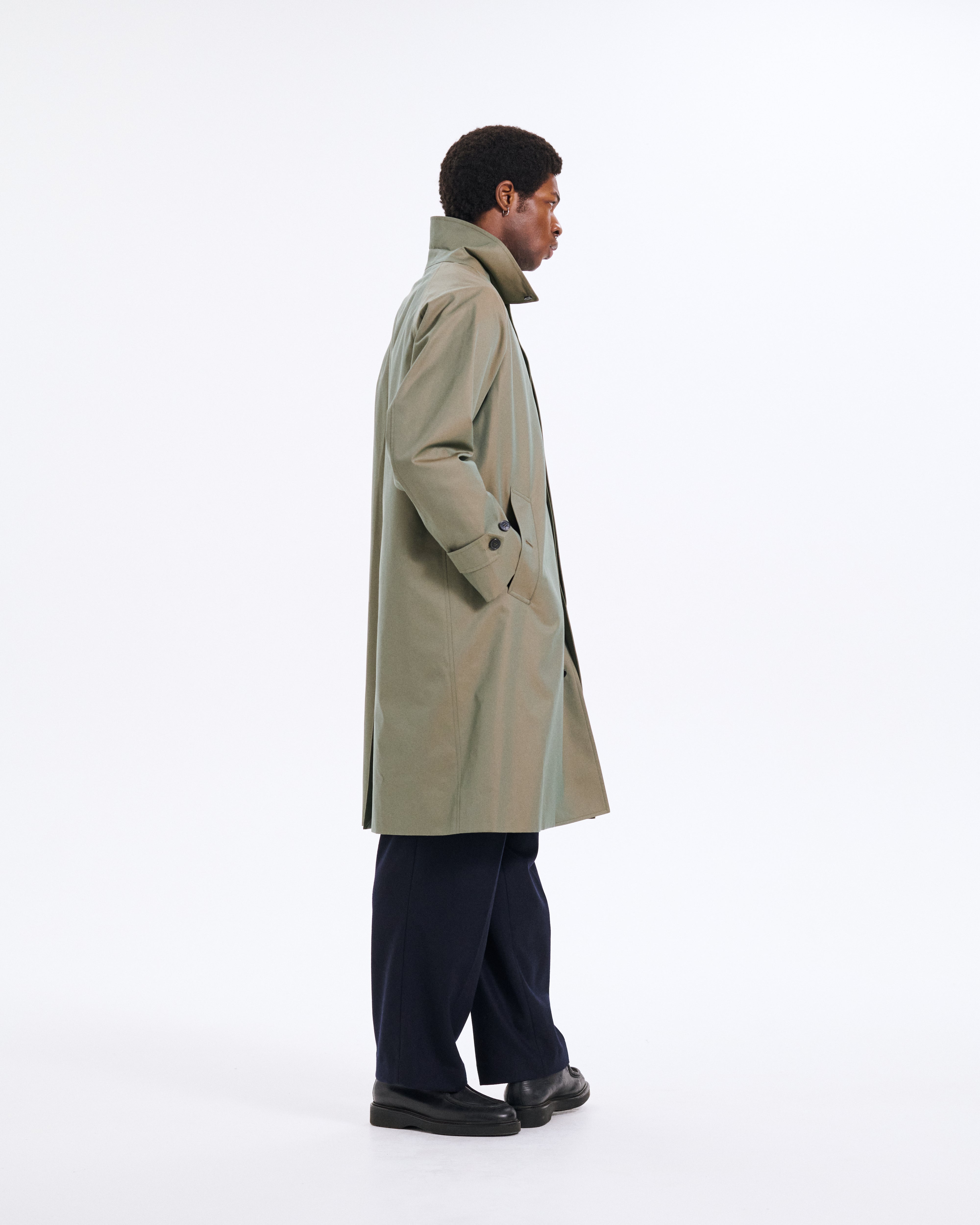 Men's New Balfield Gabardine Car Coat – Mackintosh