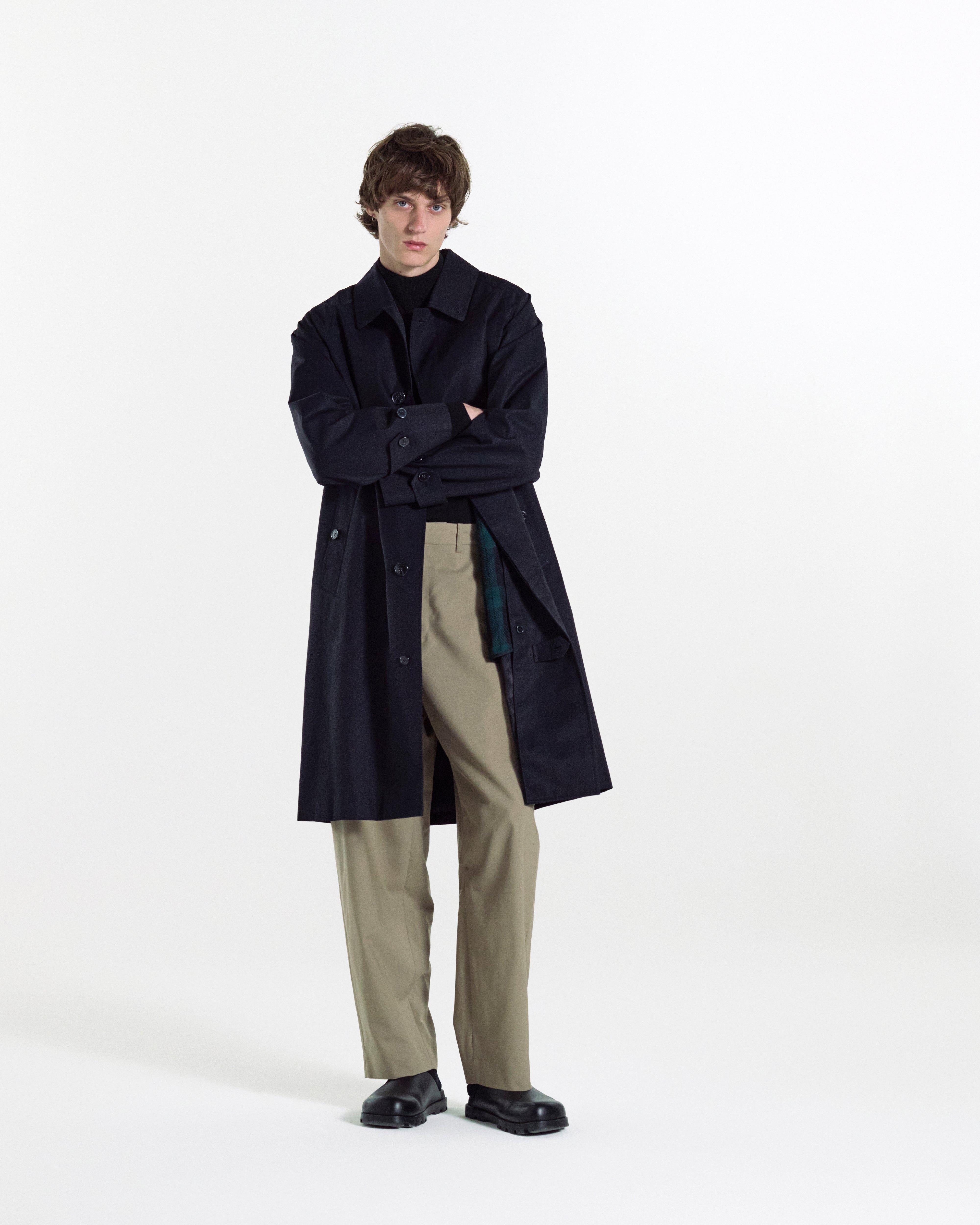 マッキントッシュ トレンチコート 38 黒 ロングコート マッキントッシュ(Mackintosh) メンズトレンチコート | 通販