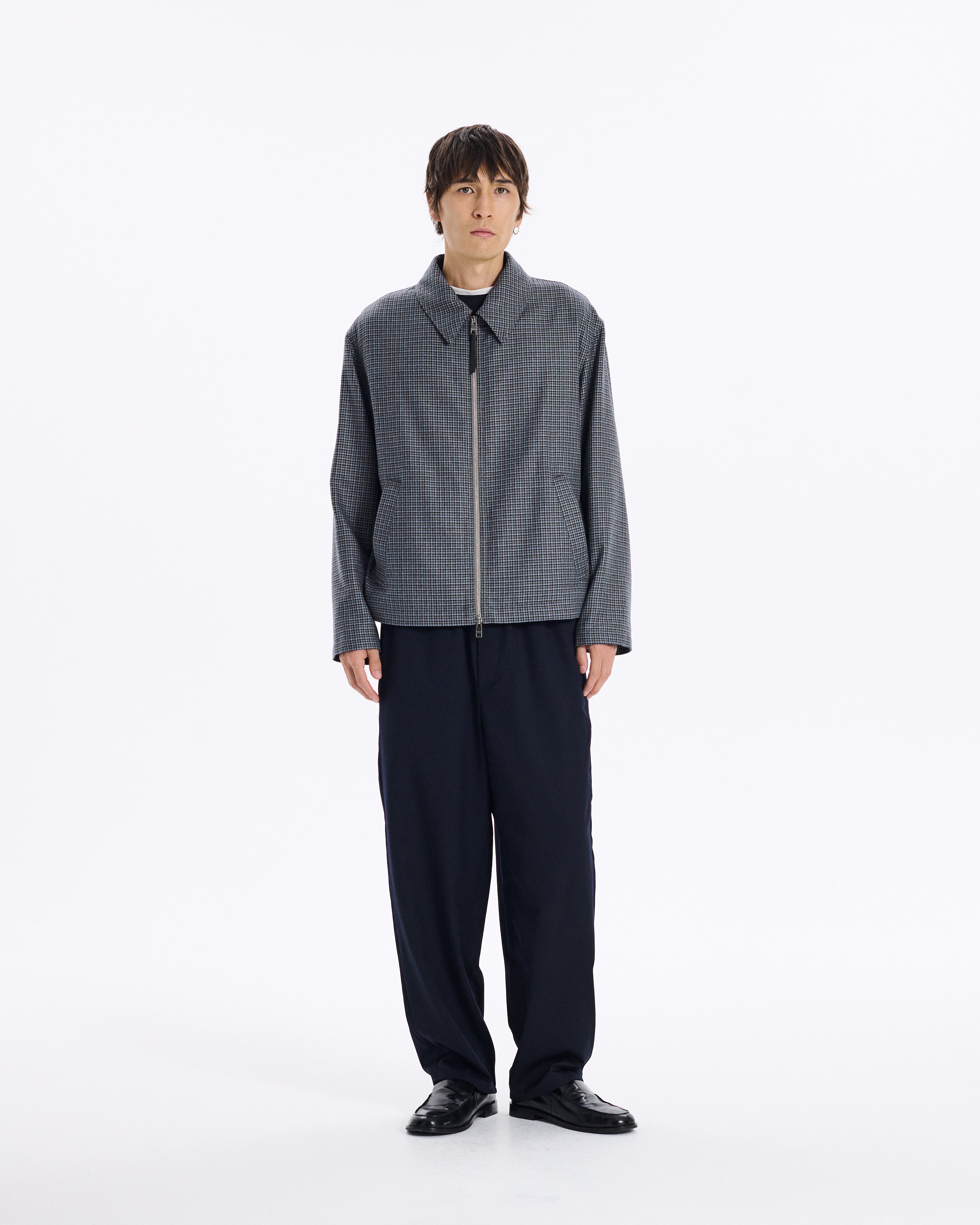 Men's Birgham Wool Zip-up Jacket – Mackintosh