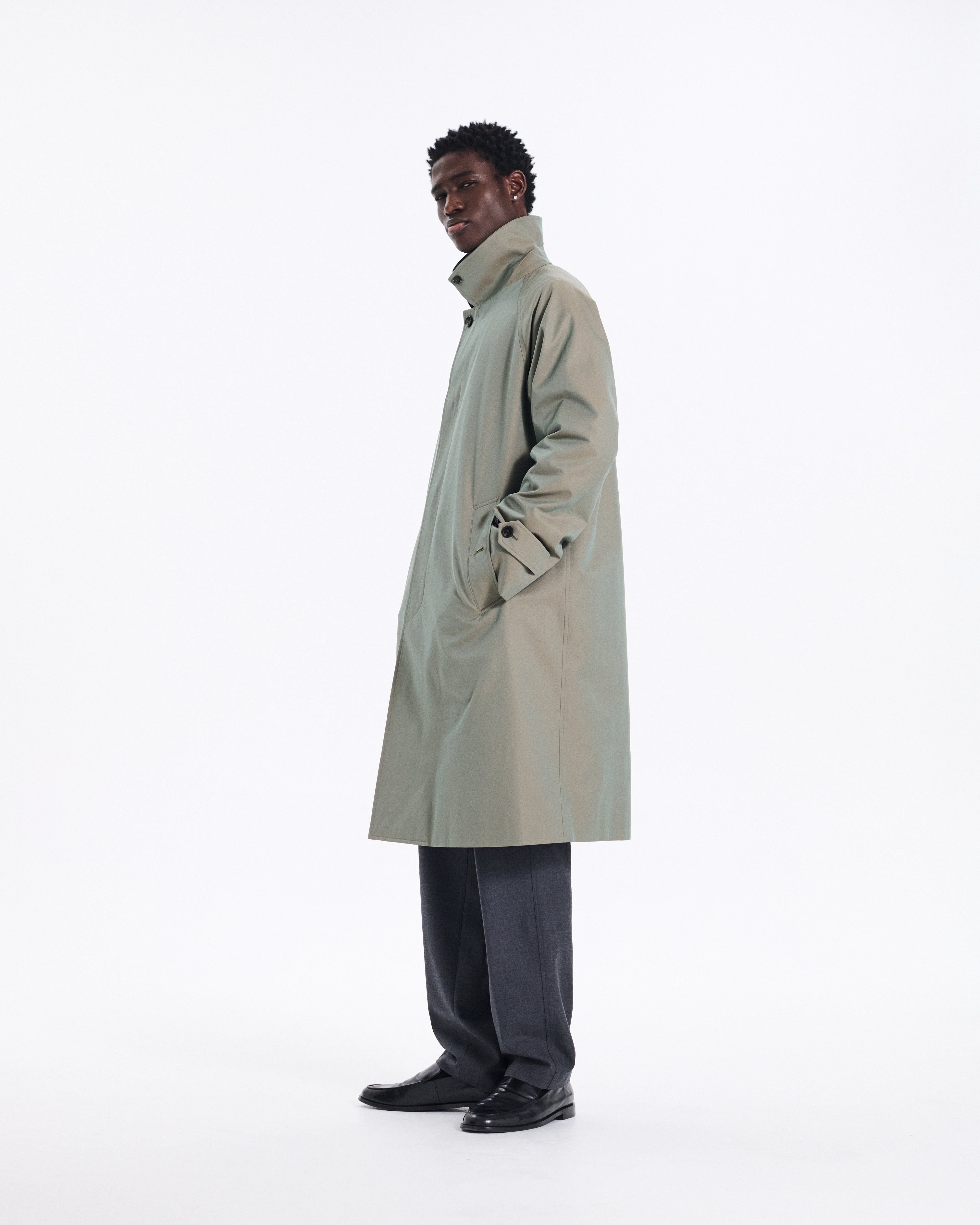 Balfield Gabardine Car Coat