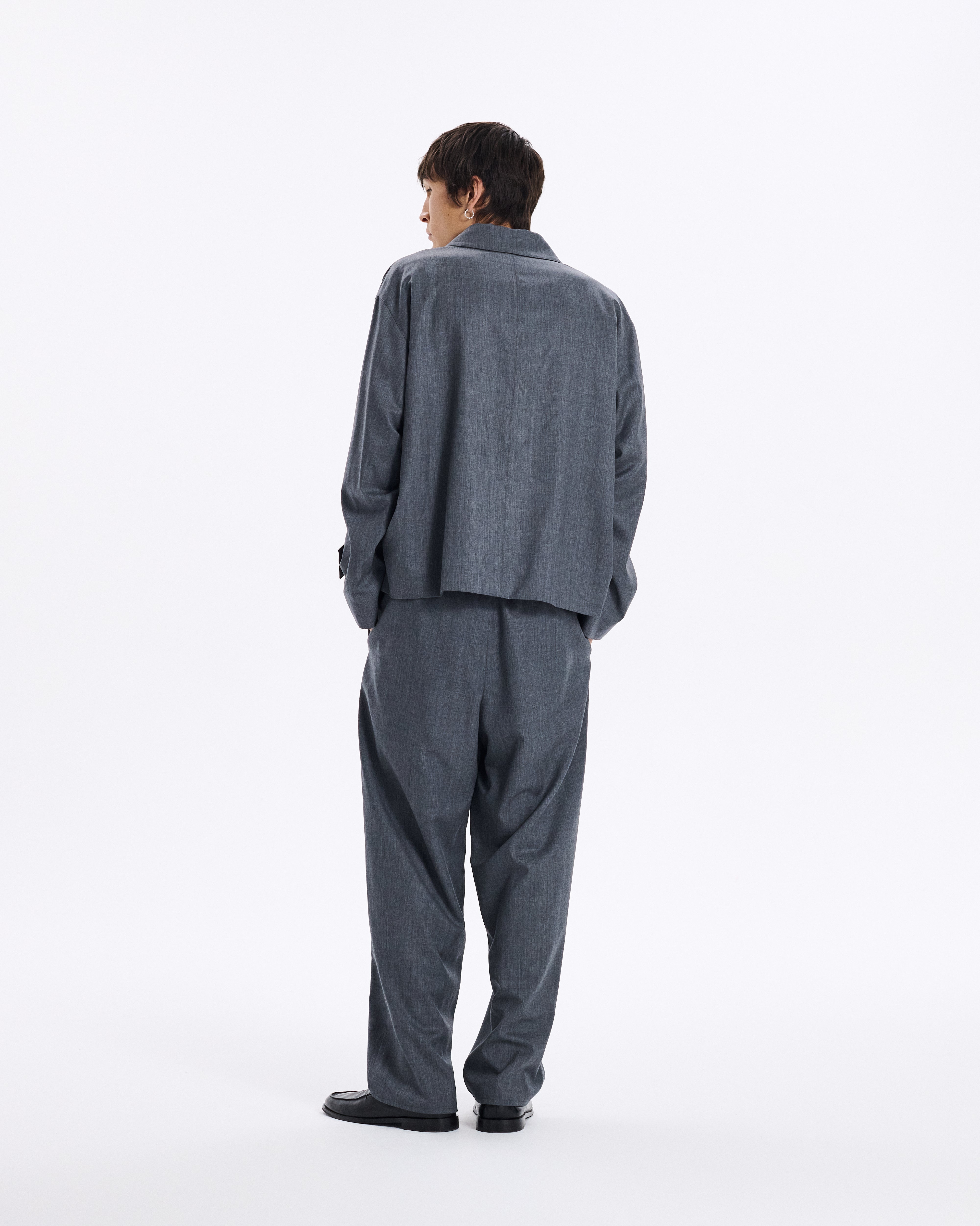 MacintoshグレーHAMBIE メンズ HUMBIE Slim スーパーファインウールジャケット – Mackintosh