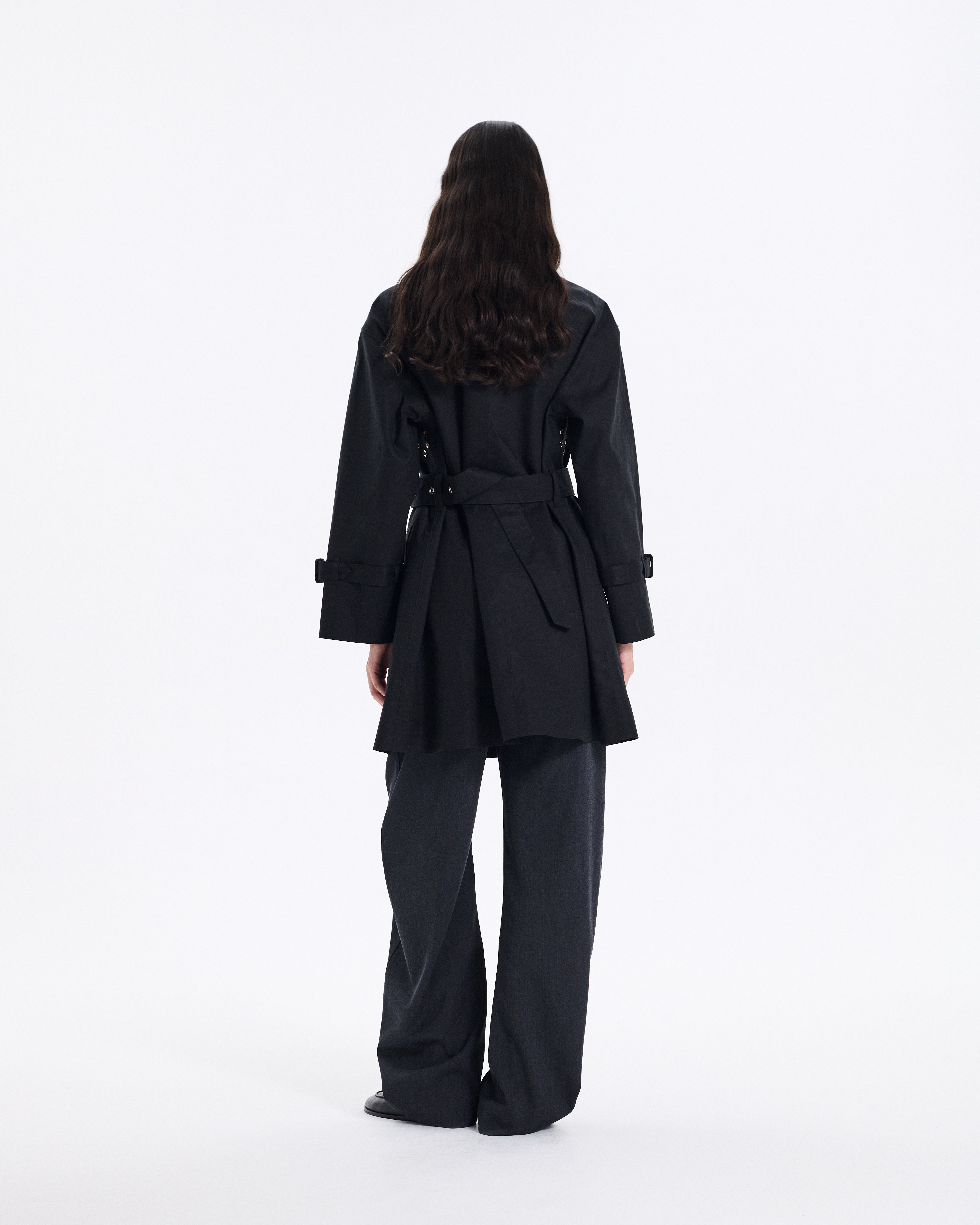 マッキントッシュボアコート#8#ブラック ウィメンズ コート | マッキントッシュ オフィシャル – Mackintosh