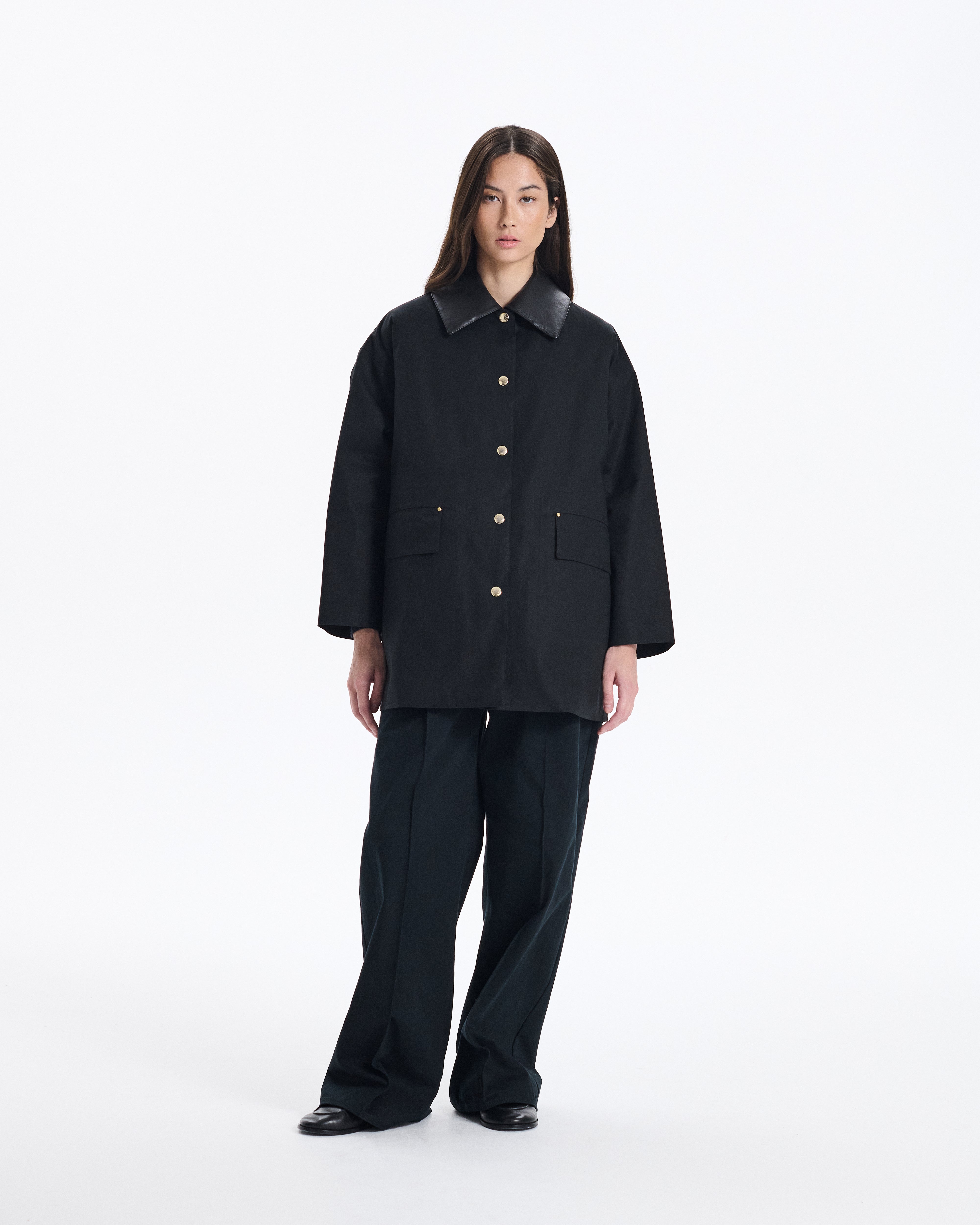 ウィメンズ ロス レインテック® コート ブラック – Mackintosh