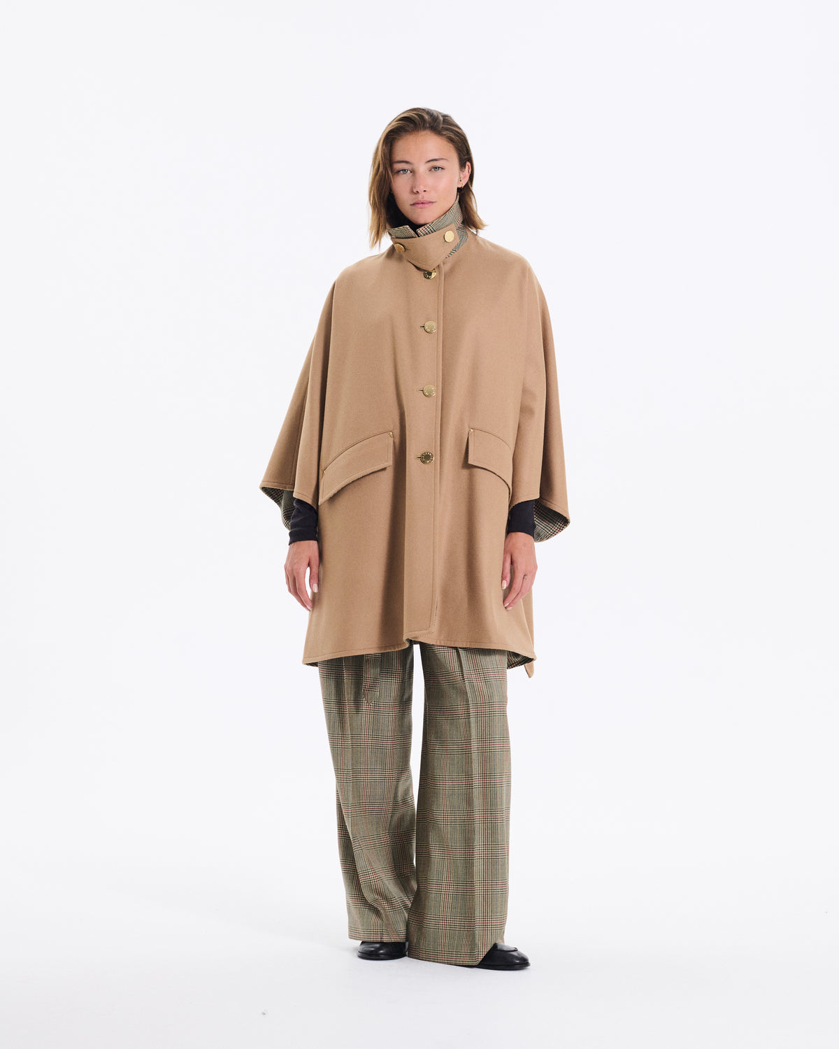 Humbie Wool Cape